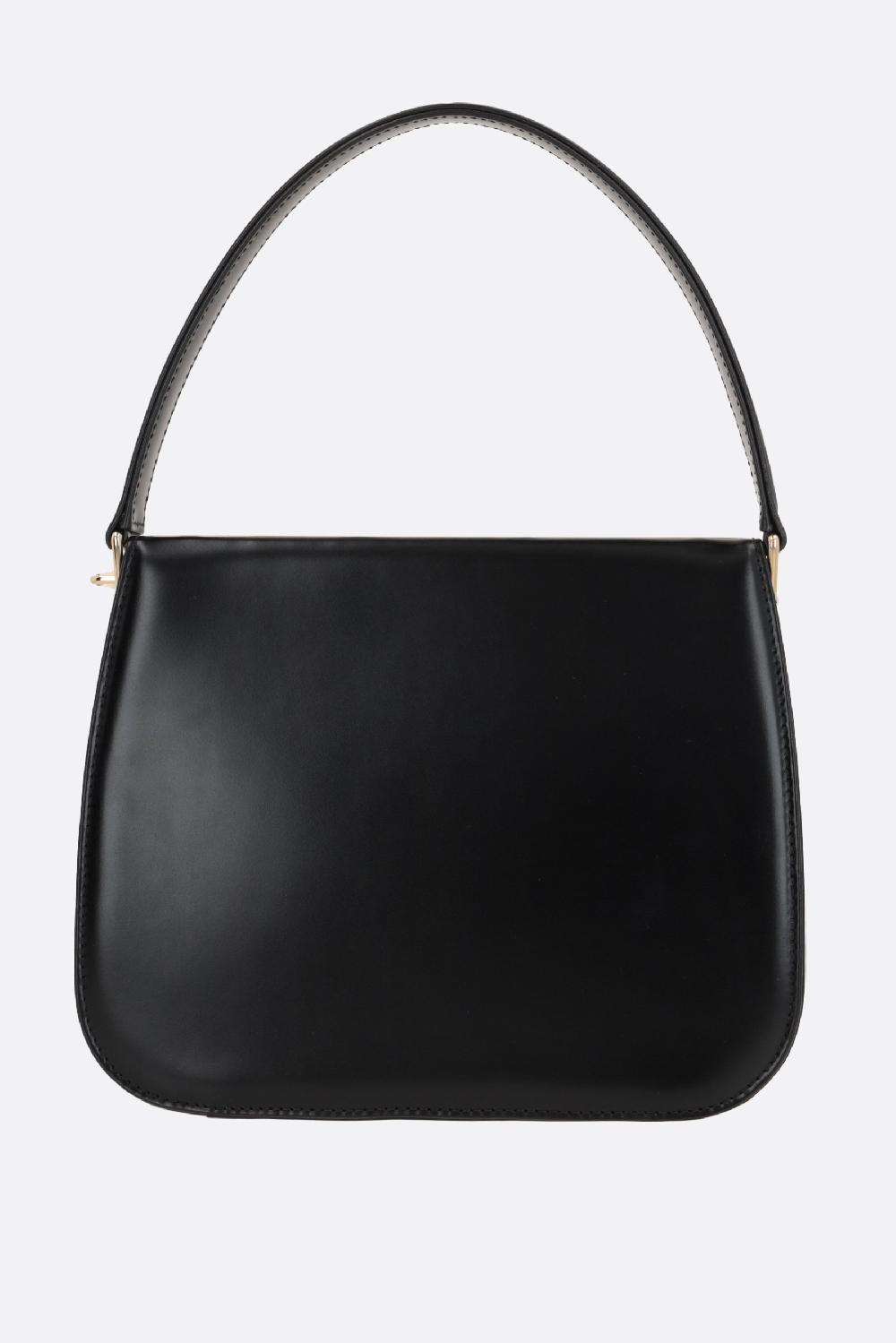FERRAGAMO borsa a mano New Frame in pelle liscia Convenienza
