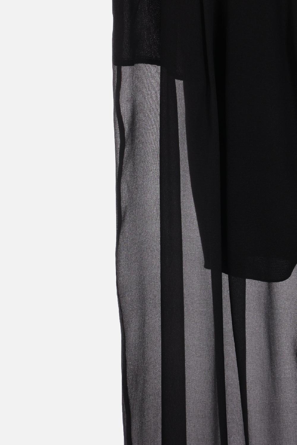 DOLCE & GABBANA pantalone a gamba larga in chiffon Offerta