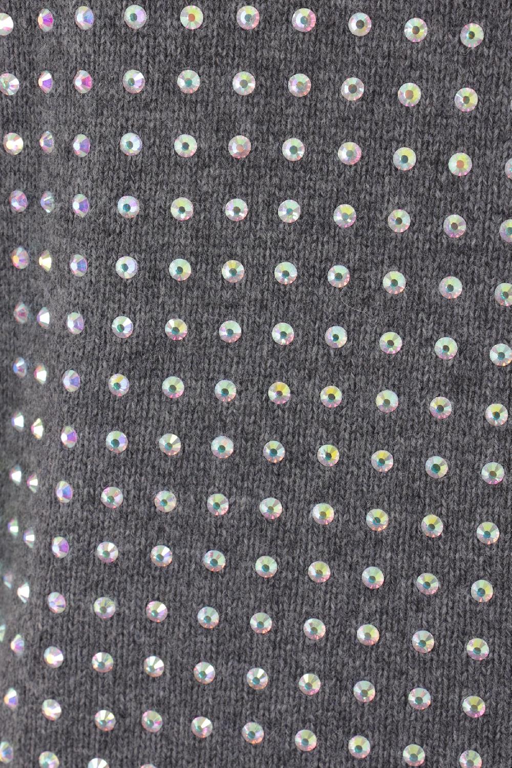 SPORTMAX pullover Uta in misto lana con strass Negozio