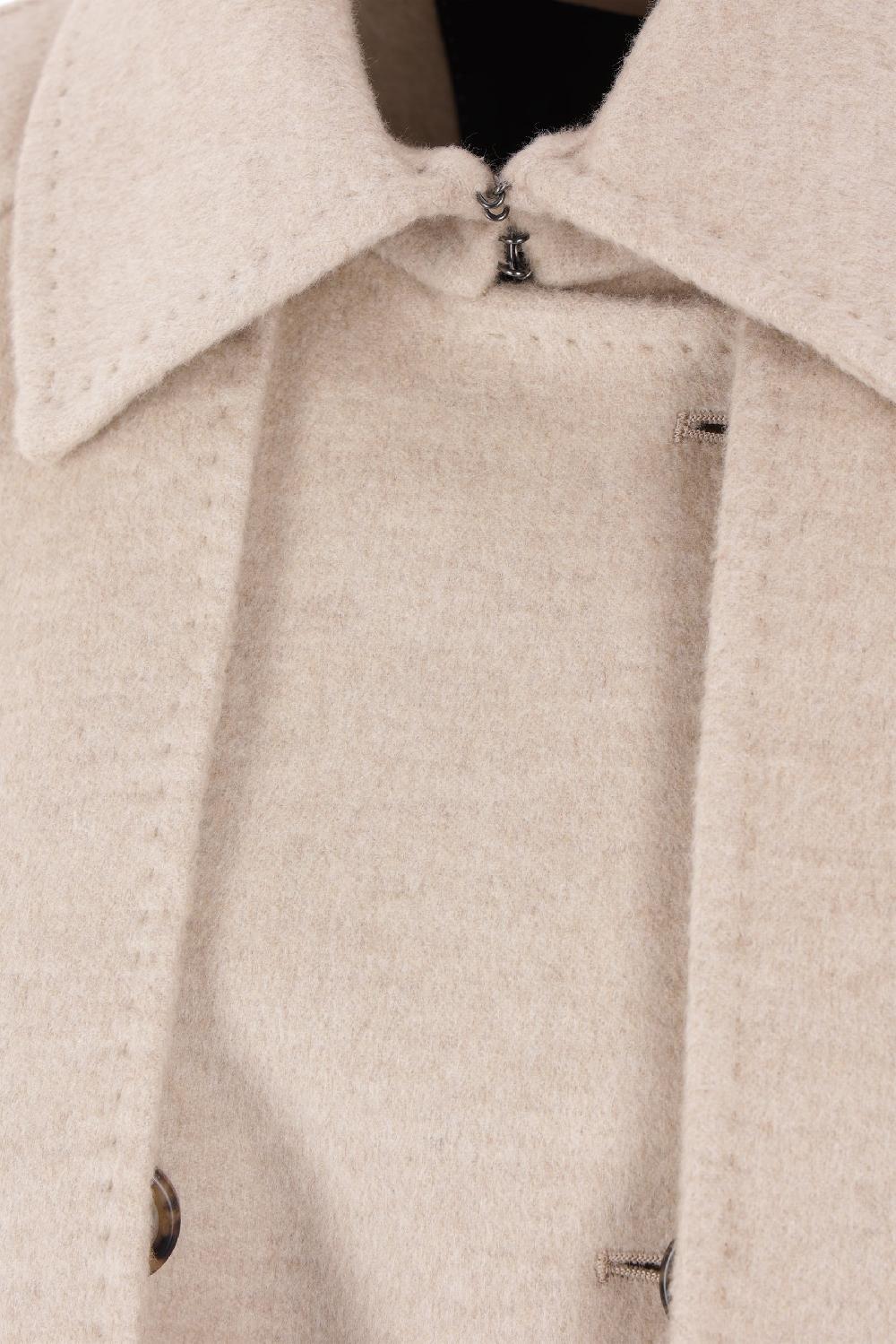 MAX MARA ATELIER cappotto doppiopetto Falcone in cashmere In Saldo