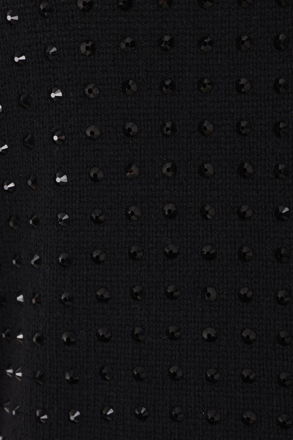 SPORTMAX pullover Uta in misto lana con strass Nuova