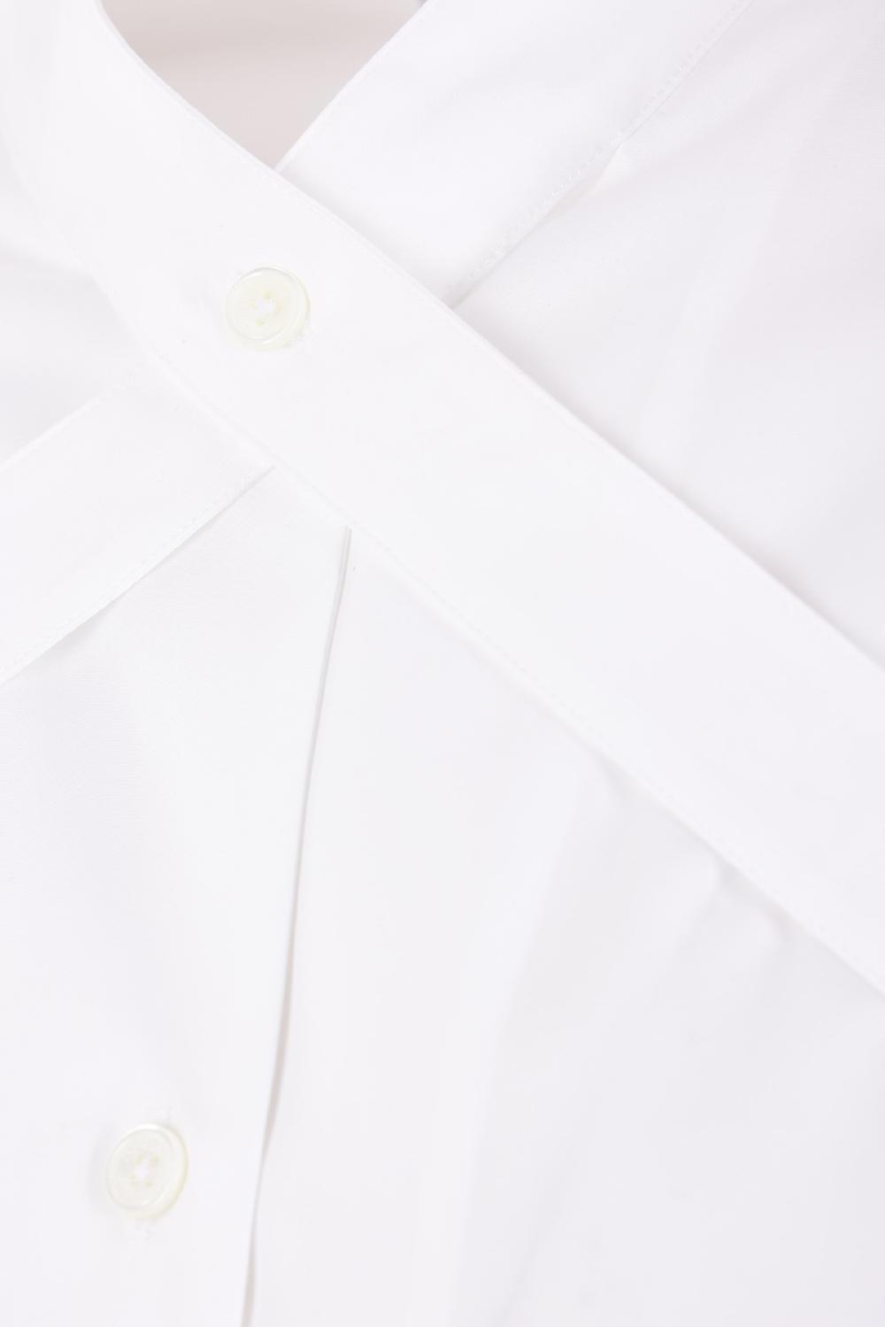 OFF WHITE camicia in popeline con cintura incrociata Negozi Online
