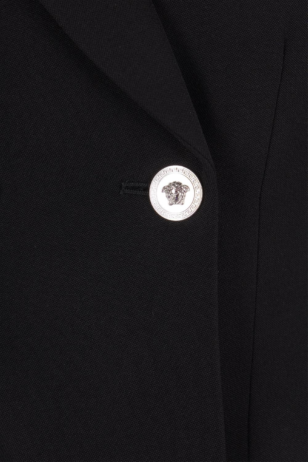 VERSACE giacca doppiopetto in grain de poudre Prezzo Ridotto
