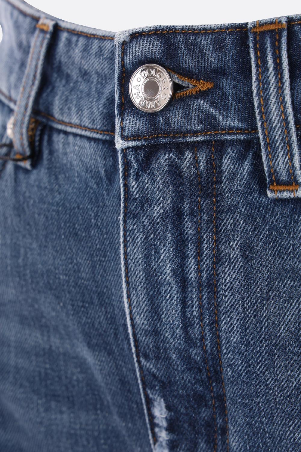 DOLCE & GABBANA jeans boyfriend in denim Sottocosto