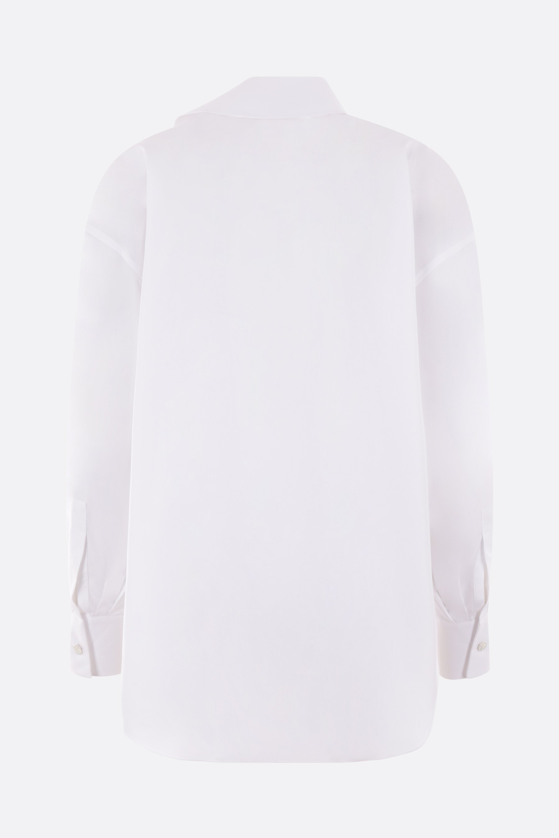 ALEXANDER McQUEEN camicia in popeline Orchid Novità