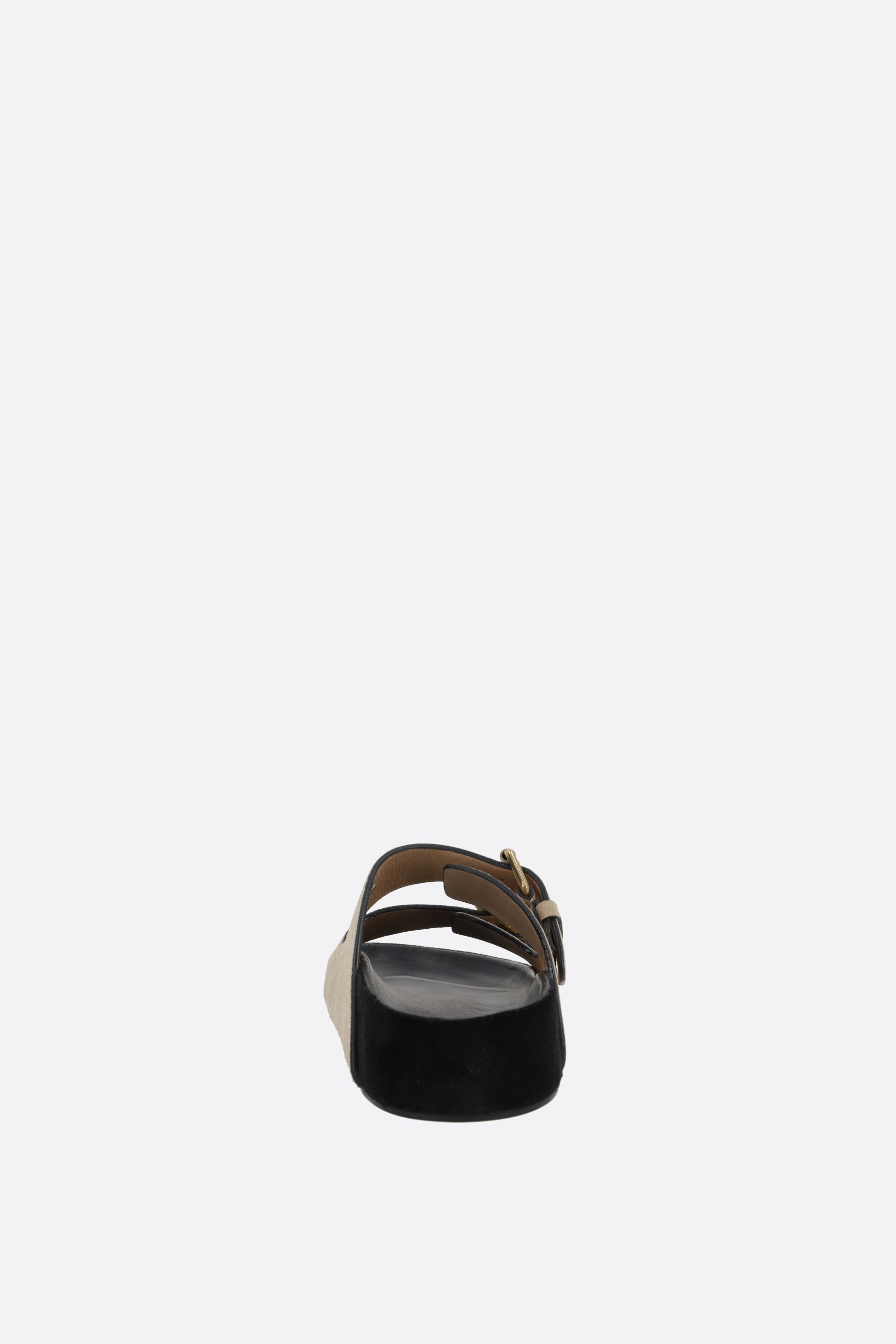 ISABEL MARANT sandalo flat Lennyo in suede Hotsell