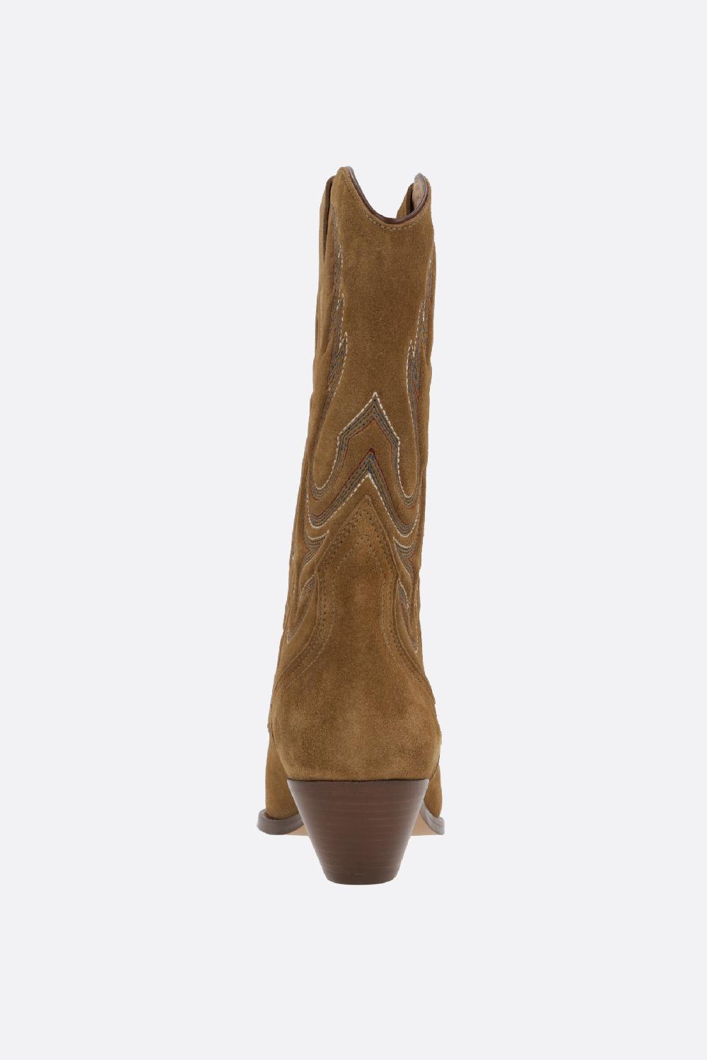 ISABEL MARANT stivaletto texano Duerto in suede Moda