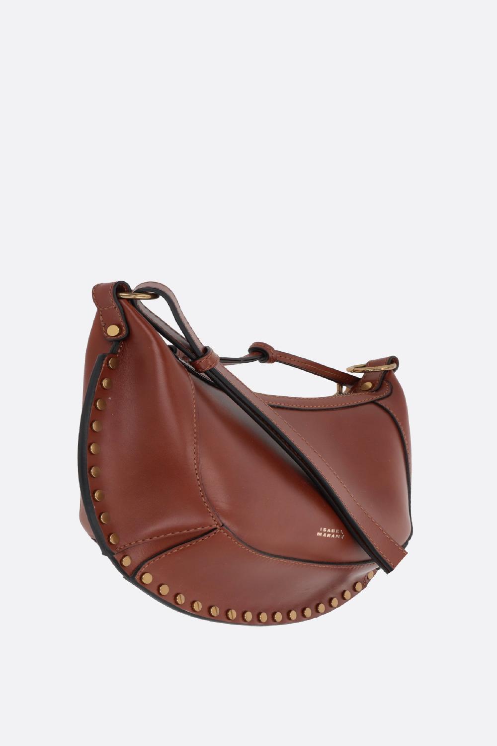 ISABEL MARANT borsa a spalla Oskan Moon in pelle liscia Qualità