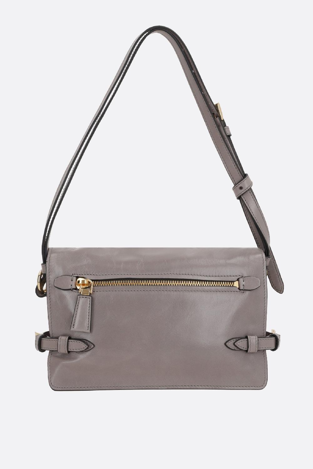 PRADA borsa a spalla in pelle Soft Lux Spedizione Gratuita