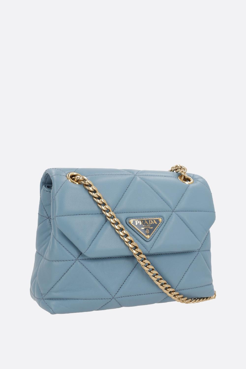 PRADA borsa a spalla in nappa matelassé Negozi Online