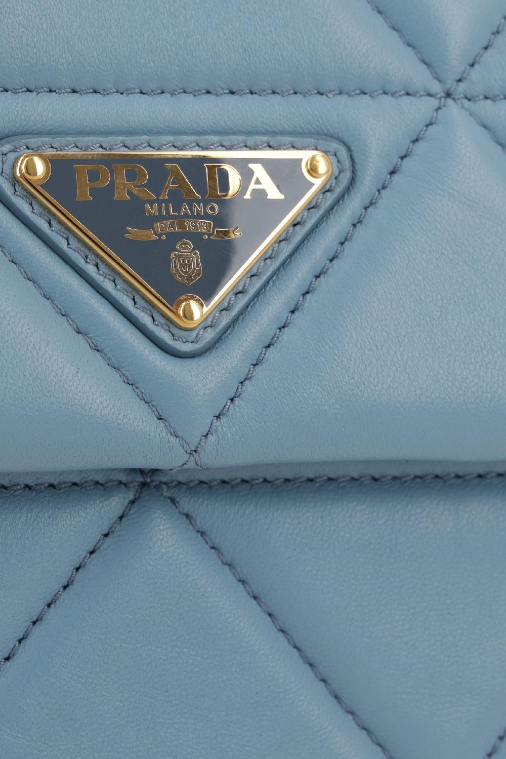 PRADA borsa a spalla in nappa matelassé Negozi Online