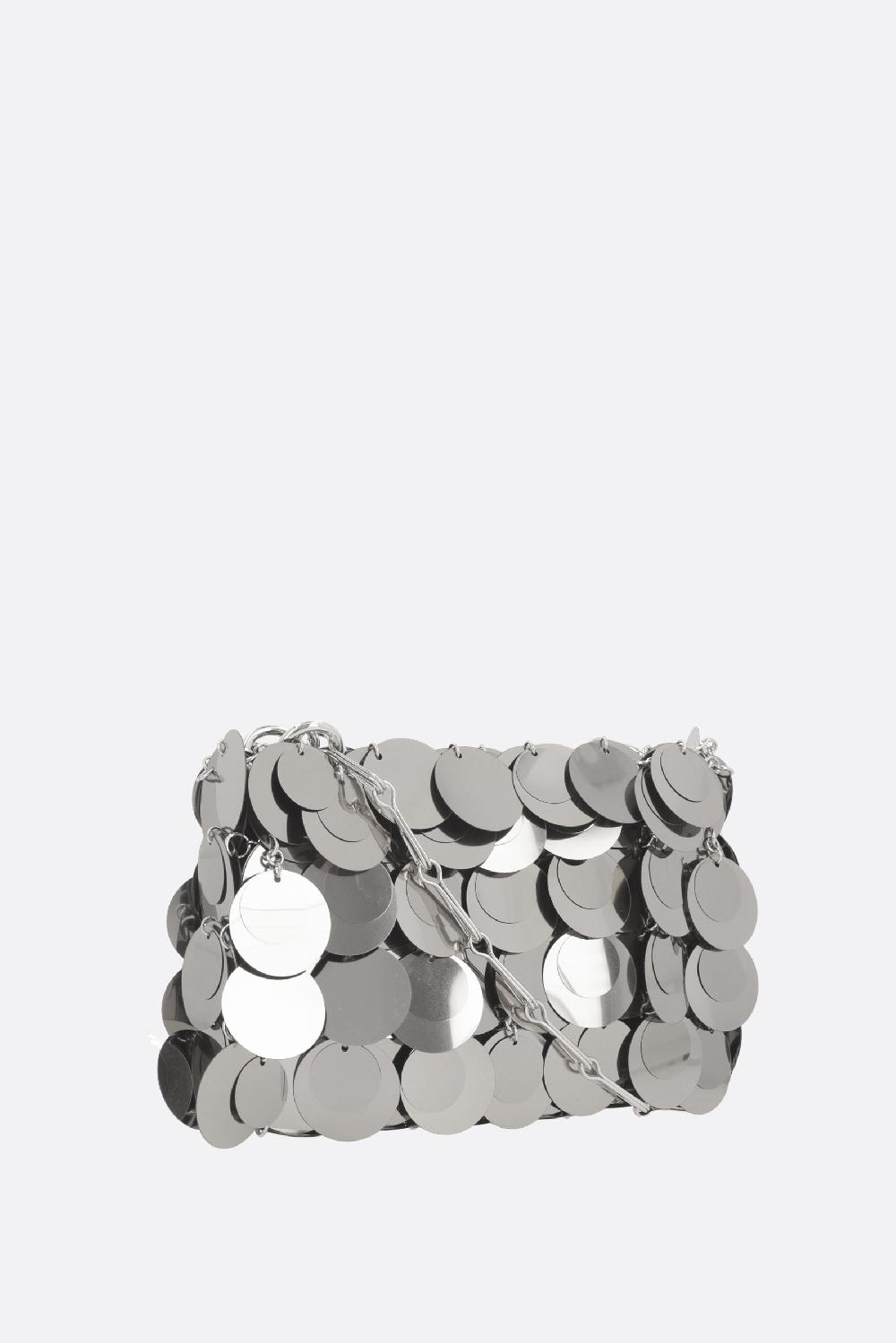 RABANNE borsa a spalla Sparkle nano in paillettes Shopping Online