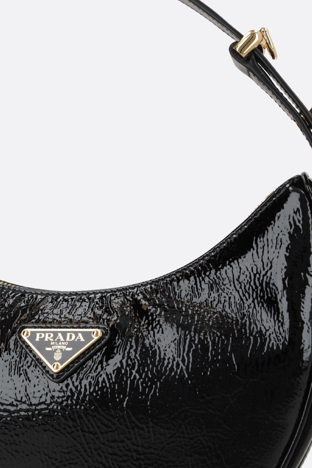 PRADA borsa a spalla Prada Arqué in naplak Affare Del Giorno