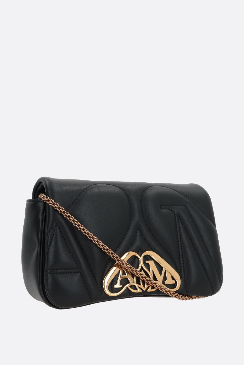 ALEXANDER McQUEEN borsa a spalla The Seal mini in nappa matelassé Sottocosto
