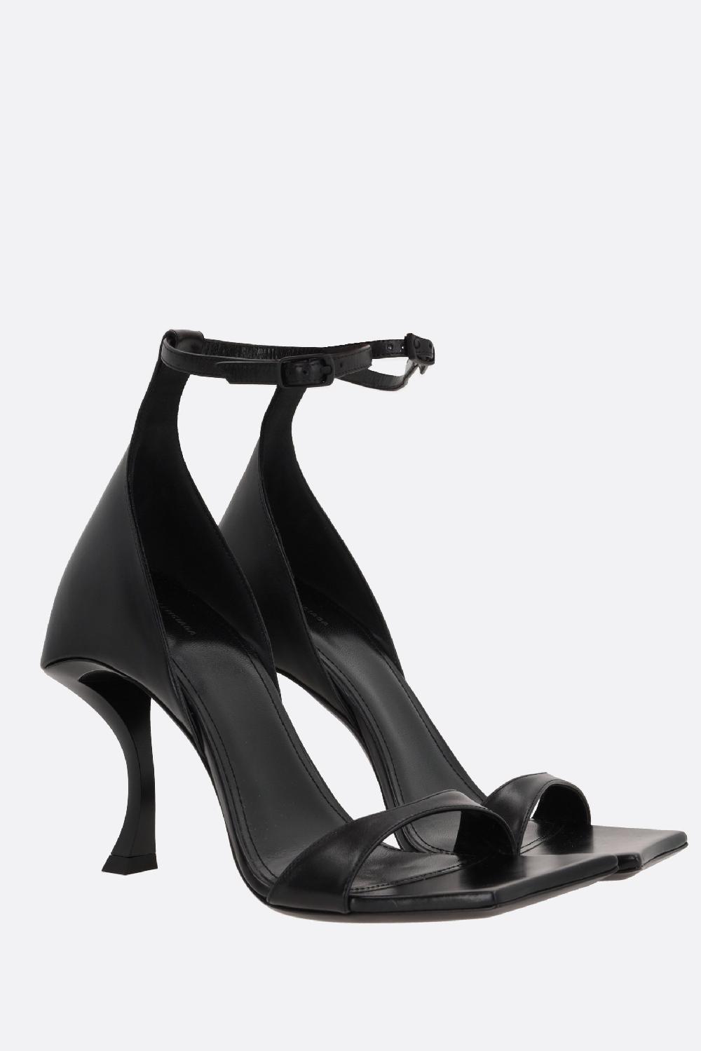 BALENCIAGA sandalo Hourglass in pelle liscia Presa