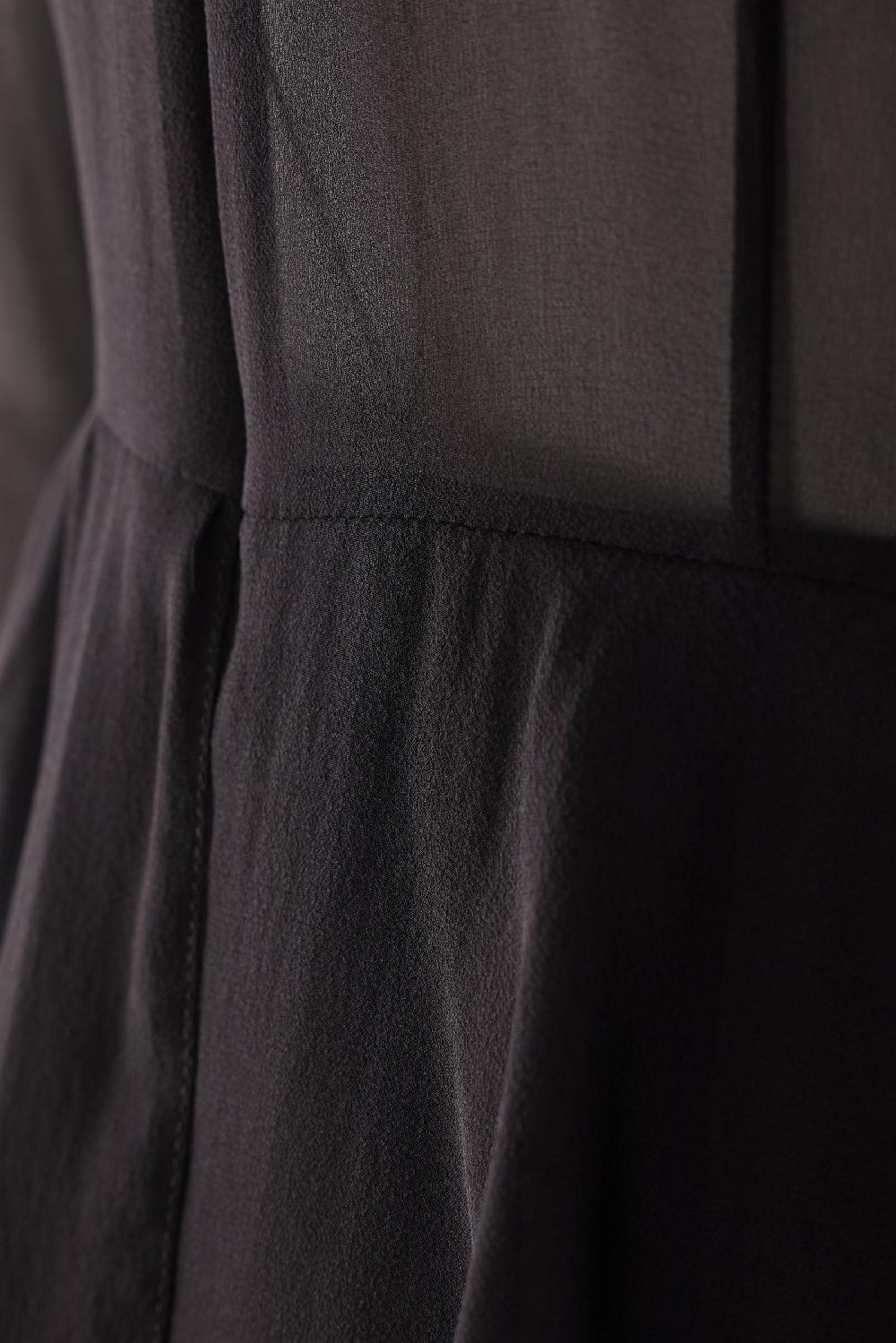 ALESSANDRA RICH abito lungo in georgette e pizzo Hotsell