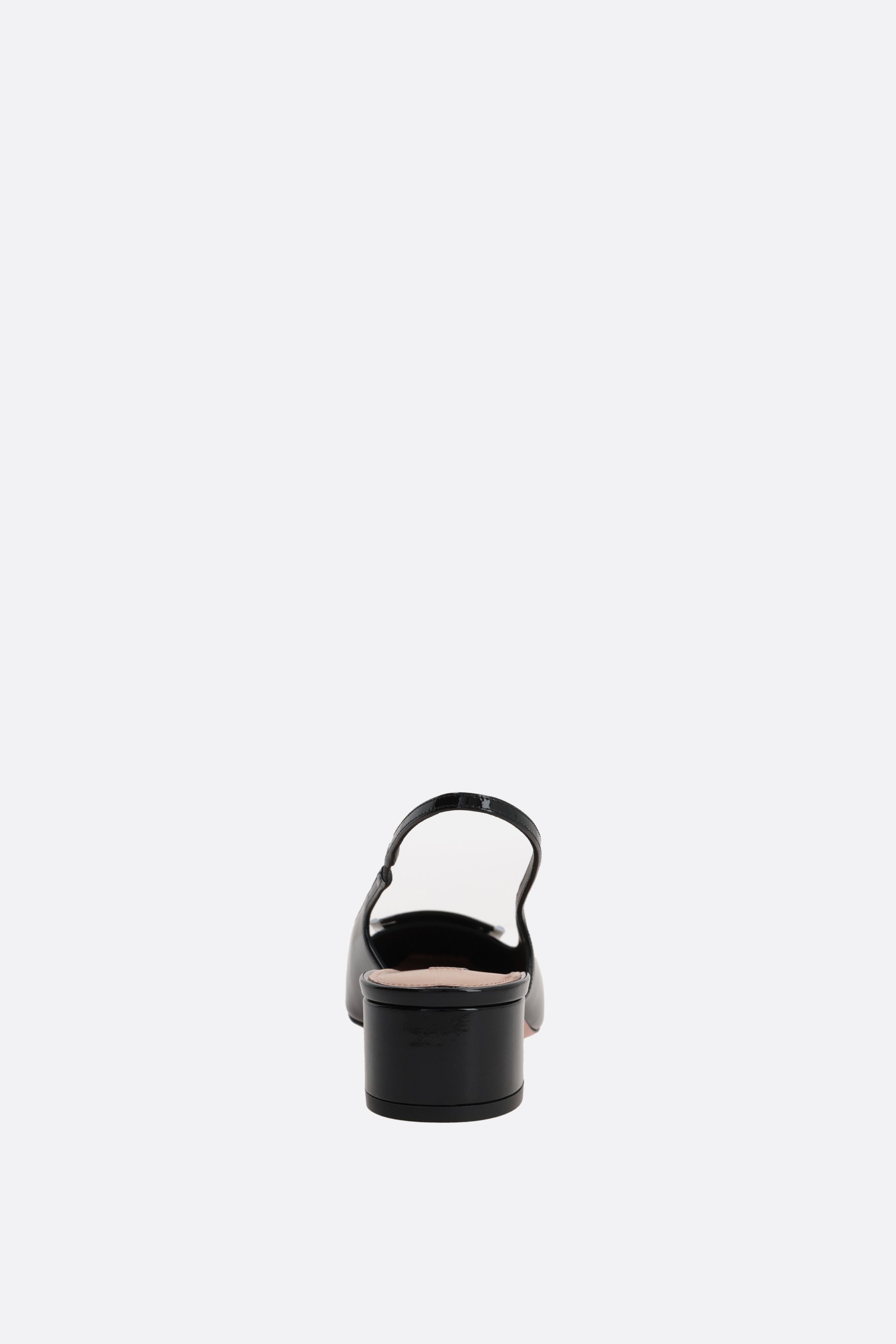 AQUAZZURA slingback Shibuya in vernice Nuova