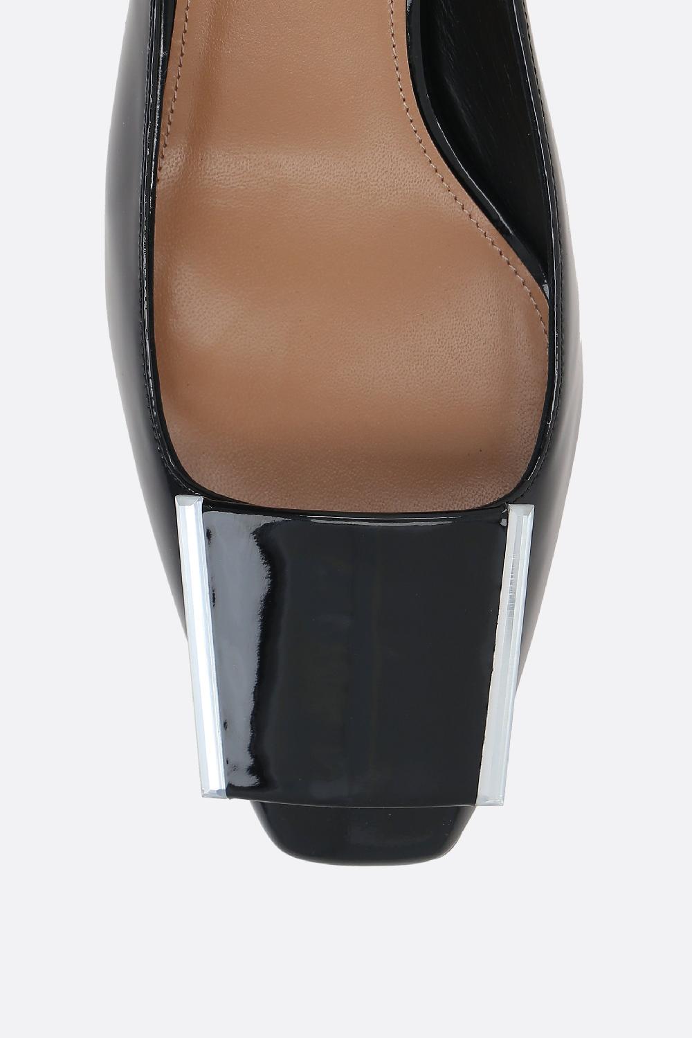 AQUAZZURA slingback Shibuya in vernice Nuova
