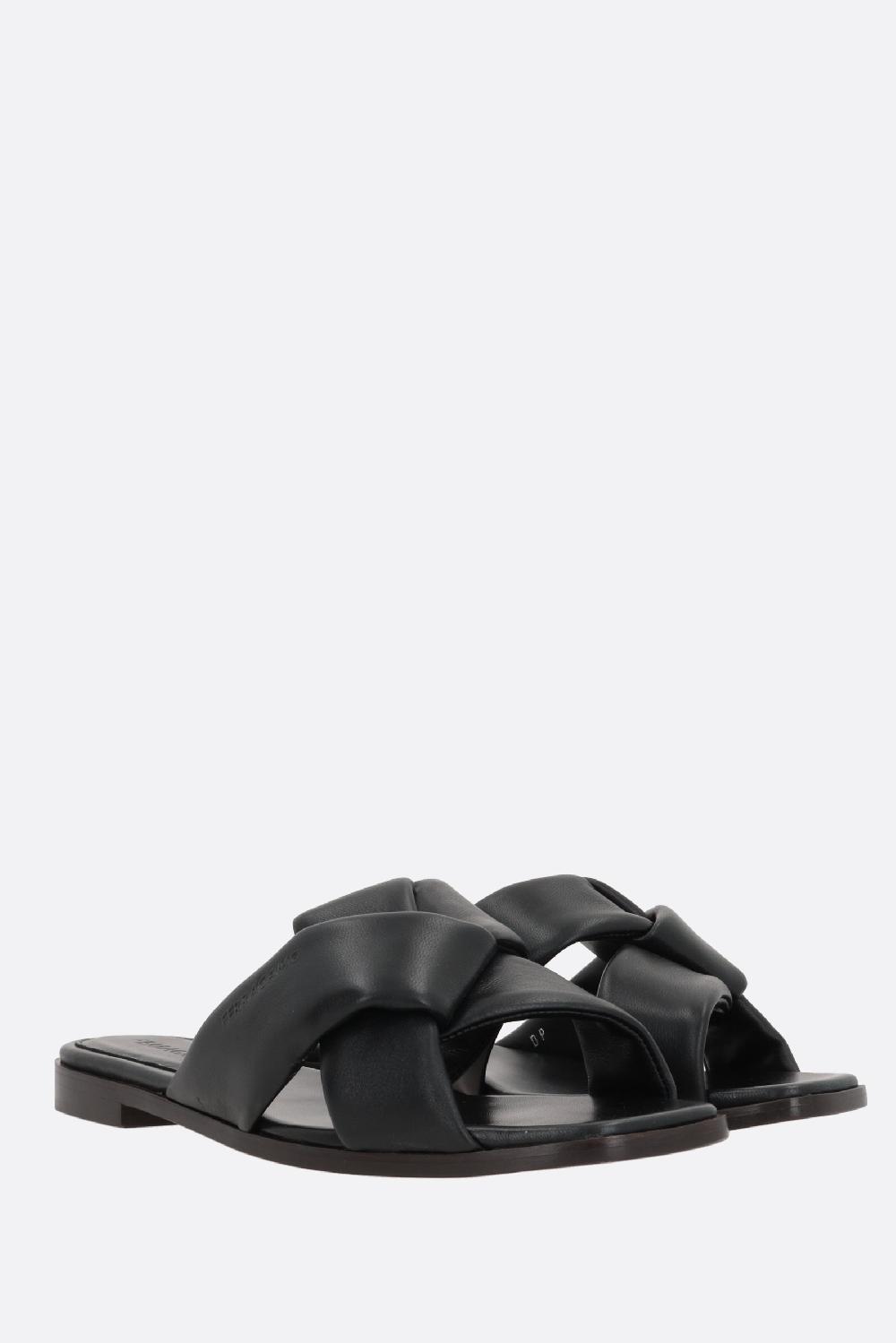 FERRAGAMO sandalo slide Alrai in nappa In Linea