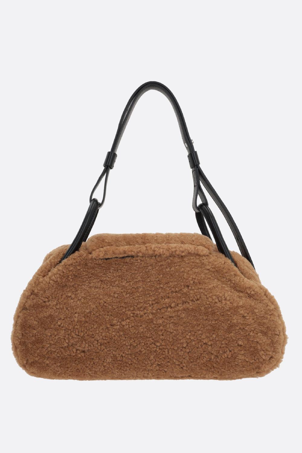 AMINA MUADDI borsa a mano Gemini in shearling Qualità Garantita