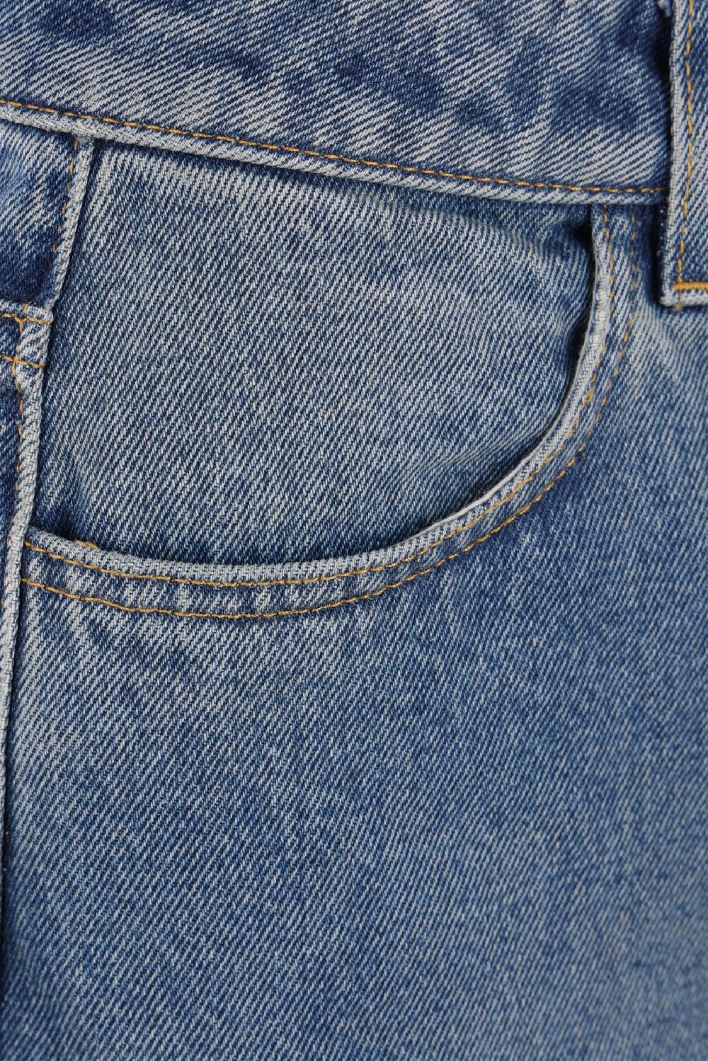 GIVENCHY jeans a gamba larga in denim Promozione Limitata