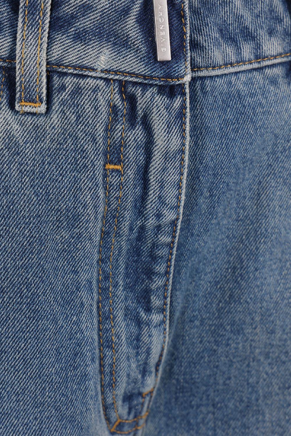 GIVENCHY jeans a gamba larga in denim Promozione Limitata