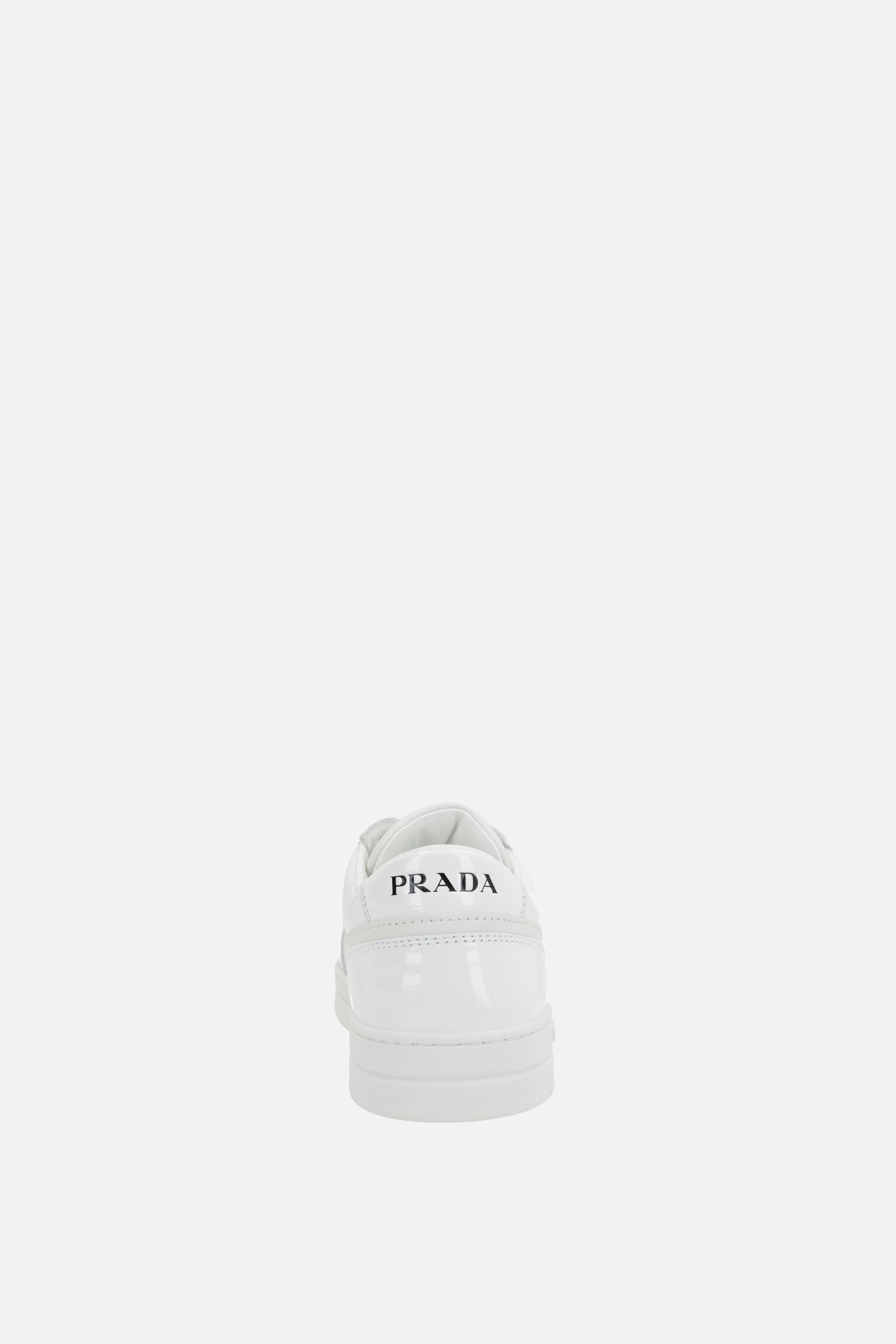 PRADA sneaker Downtown in pelle liscia e naplak Shopping Online