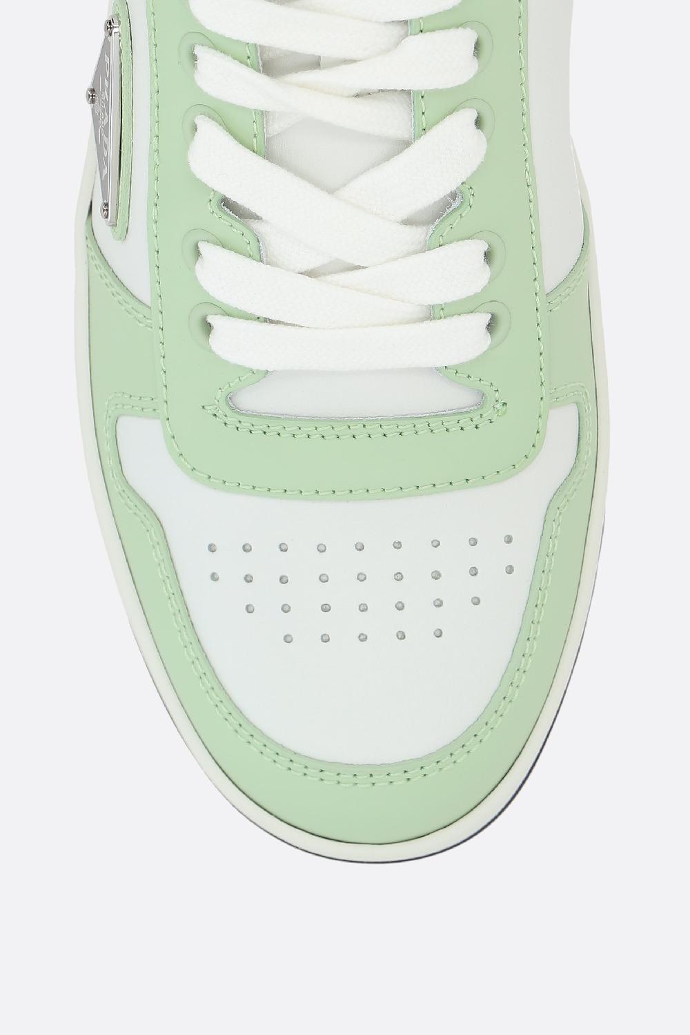 PRADA sneaker Downtown in pelle spazzolata Rois Prezzo Ridotto