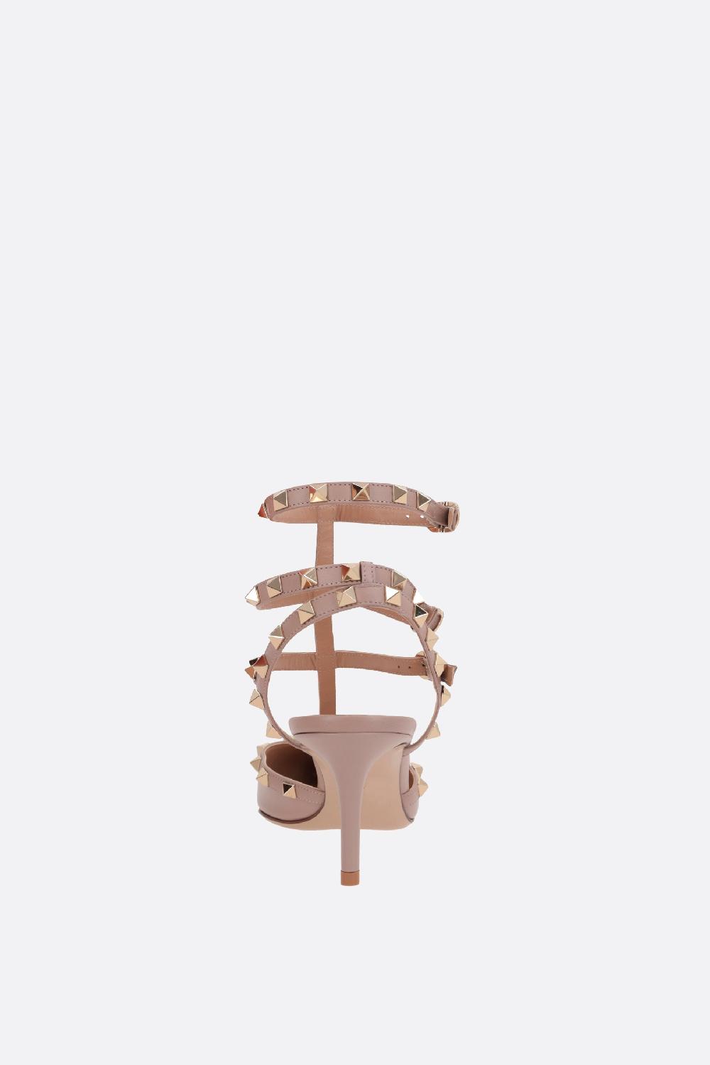 VALENTINO GARAVANI slingback Rockstud in pelle liscia Online