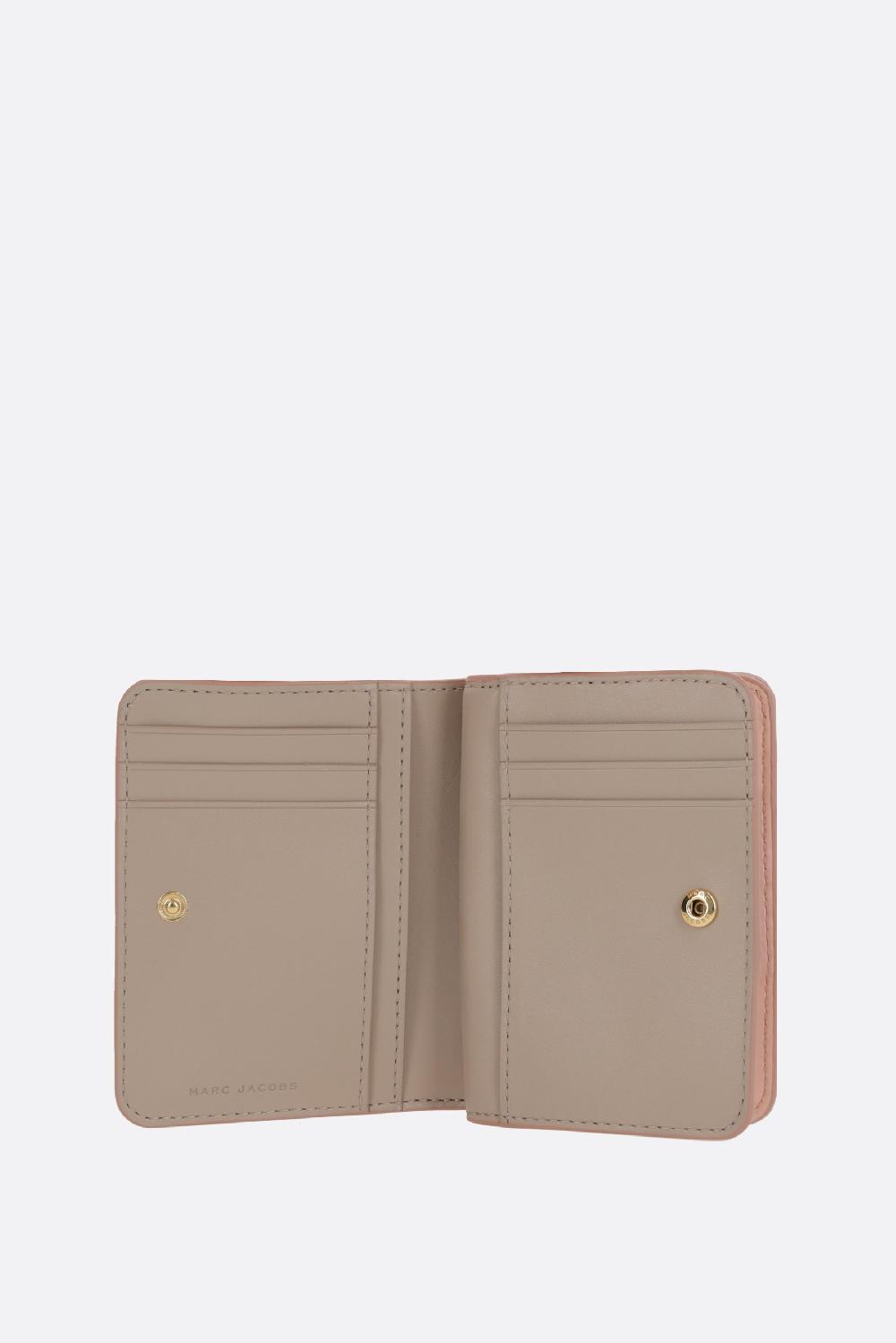 MARC JACOBS portafogli compatto The Covered J Marc mini Outlet