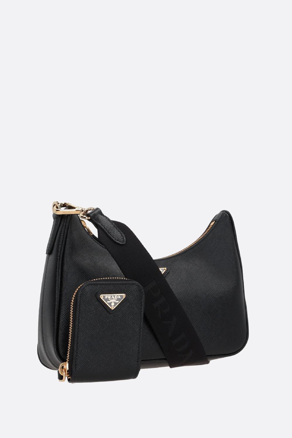 PRADA borsa a spalla Prada Re-Edition 2005 in pelle Saffiano Lux Offerte giornaliere