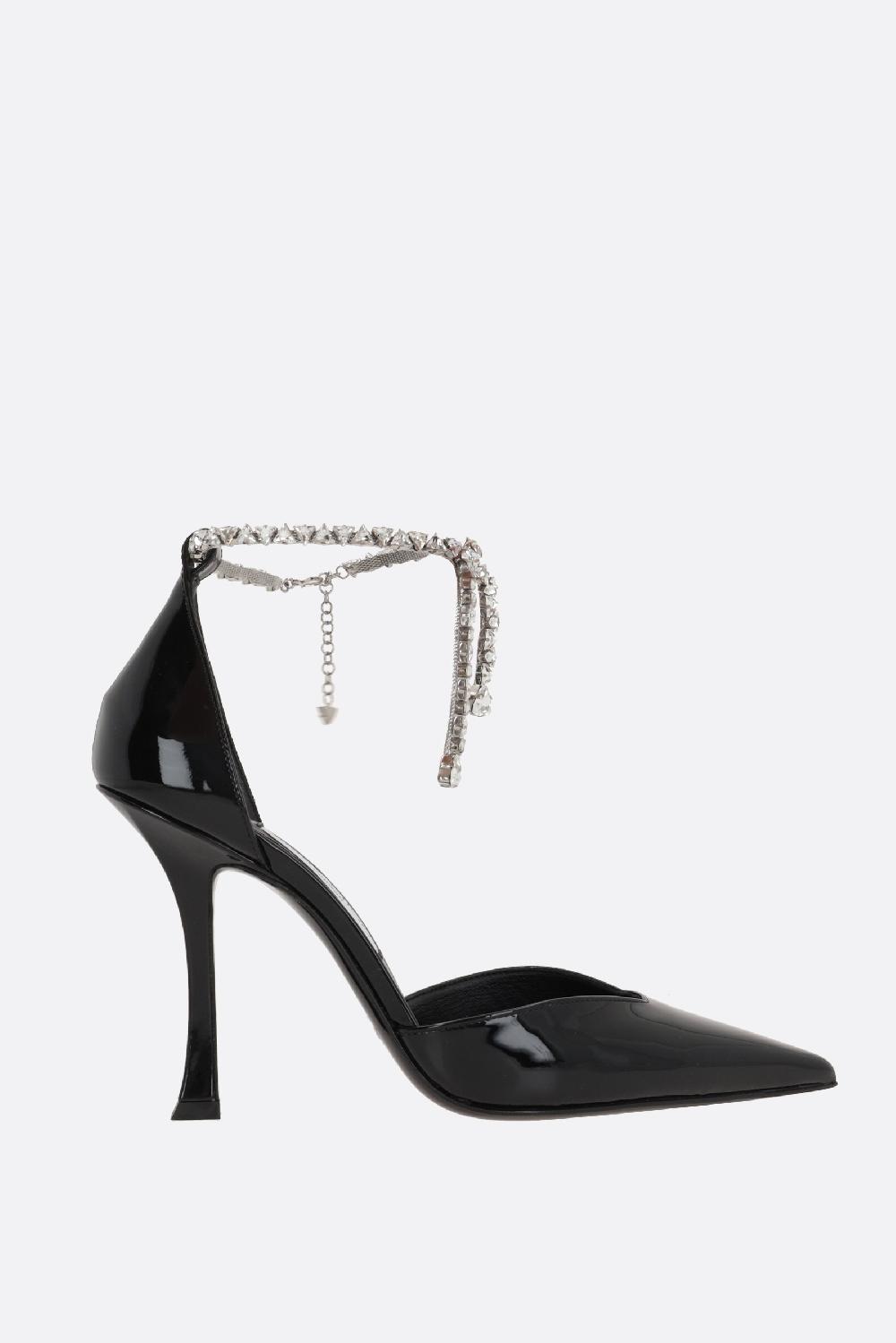 JIMMY CHOO décolleté d'orsay Stevie in vernice Ultimi due giorni