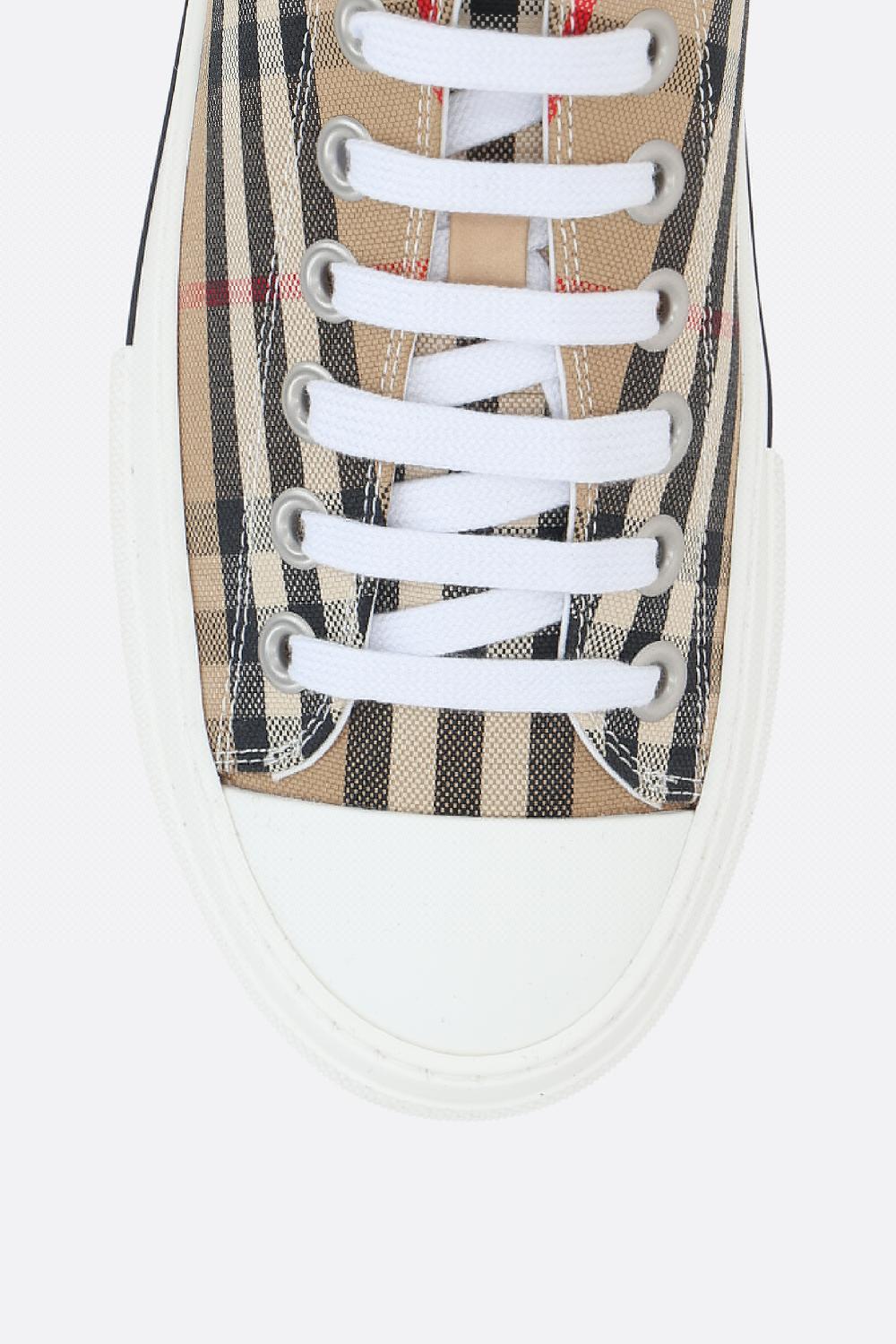 BURBERRY sneaker Jack in canvas Promozione temporanea