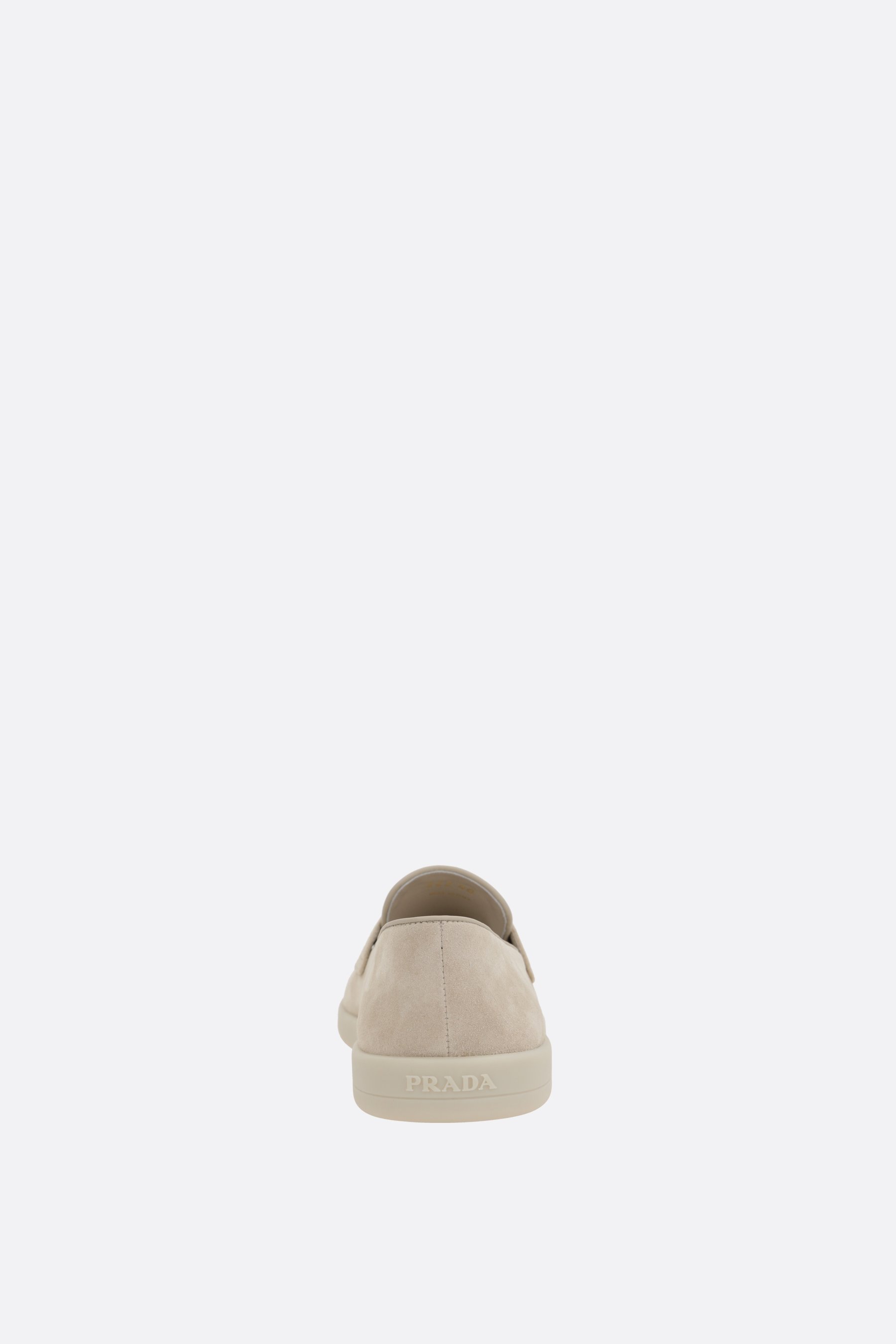 PRADA mocassino in suede Offerta speciale della fabbrica