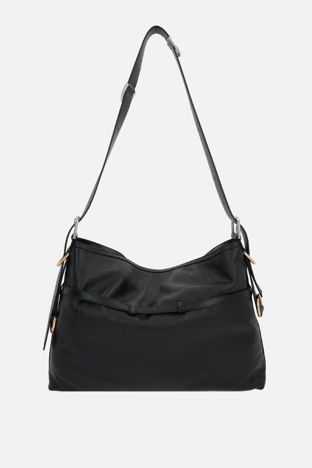 GIVENCHY borsa a spalla Voyou media in pelle martellata Discount Store per i nuovi prodotti