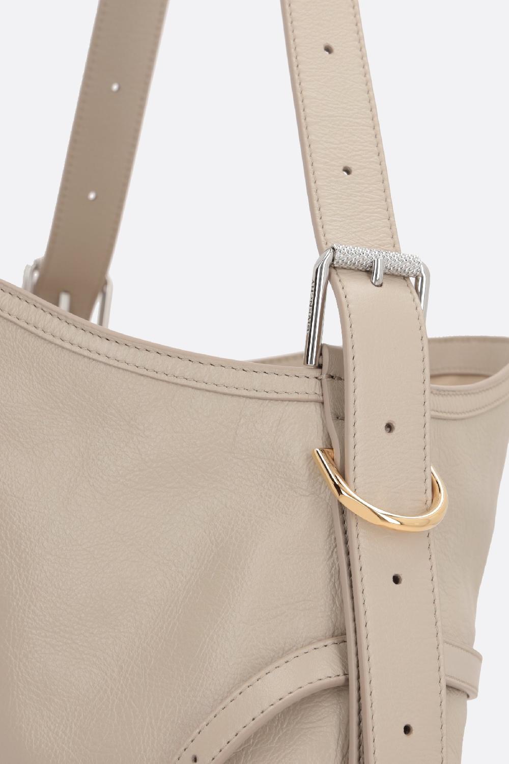 GIVENCHY borsa a spalla Voyou media in pelle martellata Super sconto