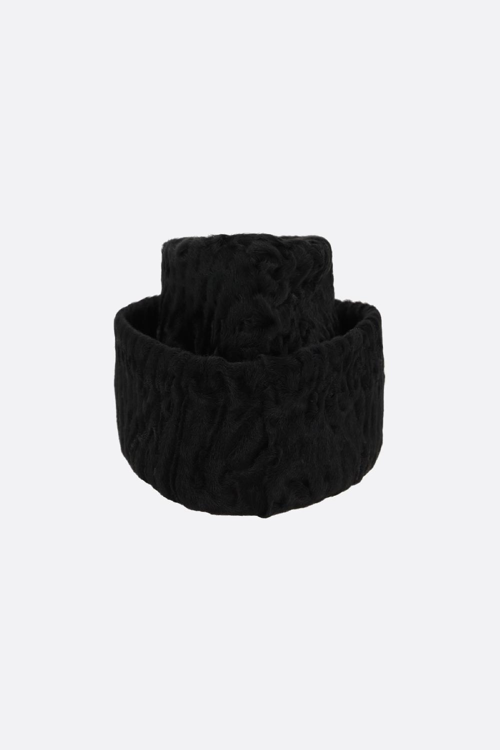 PRADA cappello in astrakan In vendita