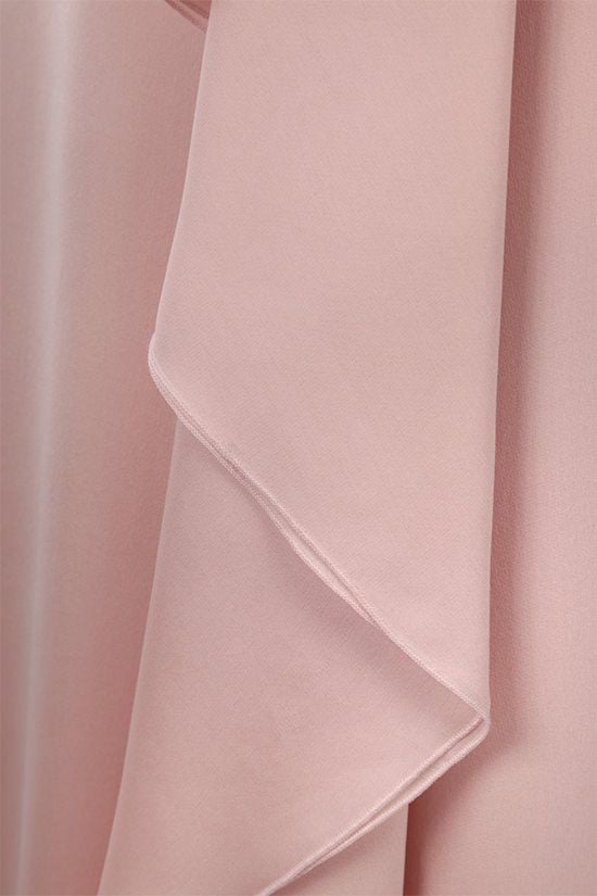 VALENTINO WOMAN abito lungo in chiffon con corpetto ricamato Duty-free