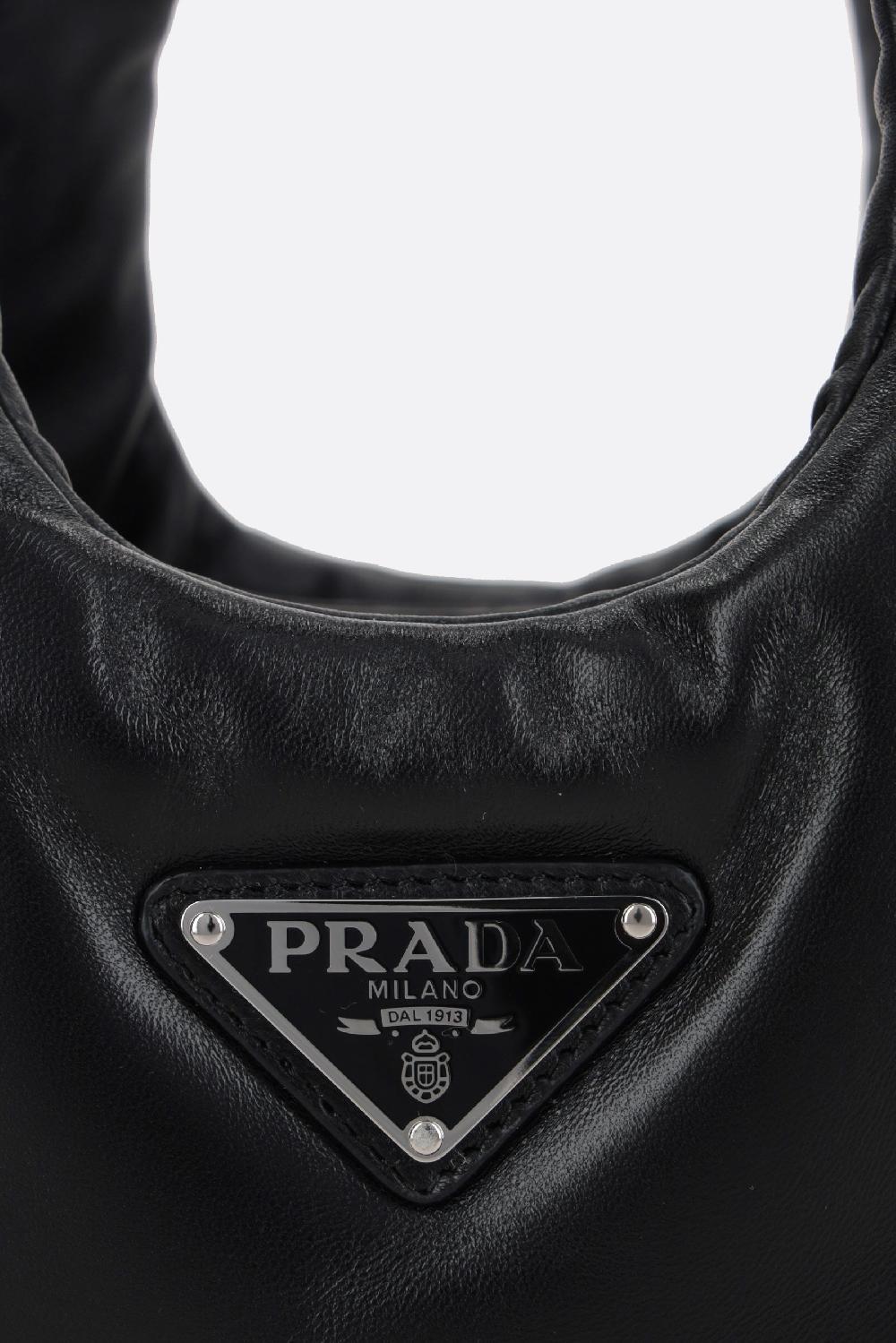 PRADA borsa a mano Prada Soft small in nappa imbottita Promozione Limitata