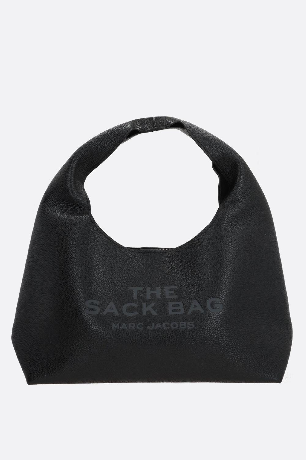 MARC JACOBS borsa hobo The Sack in pelle martellata