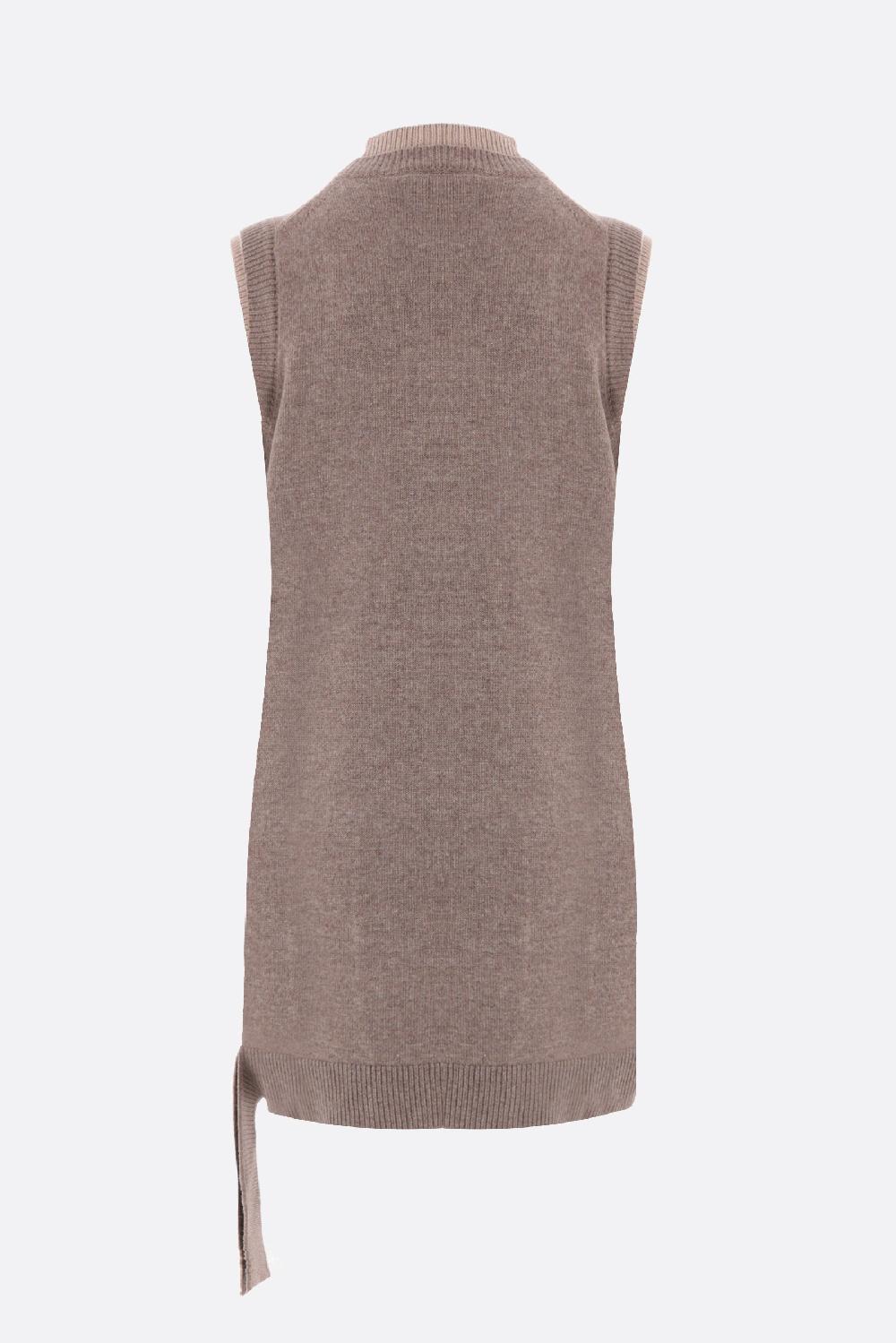 FENDI miniabito smanicato in maglia Nuova