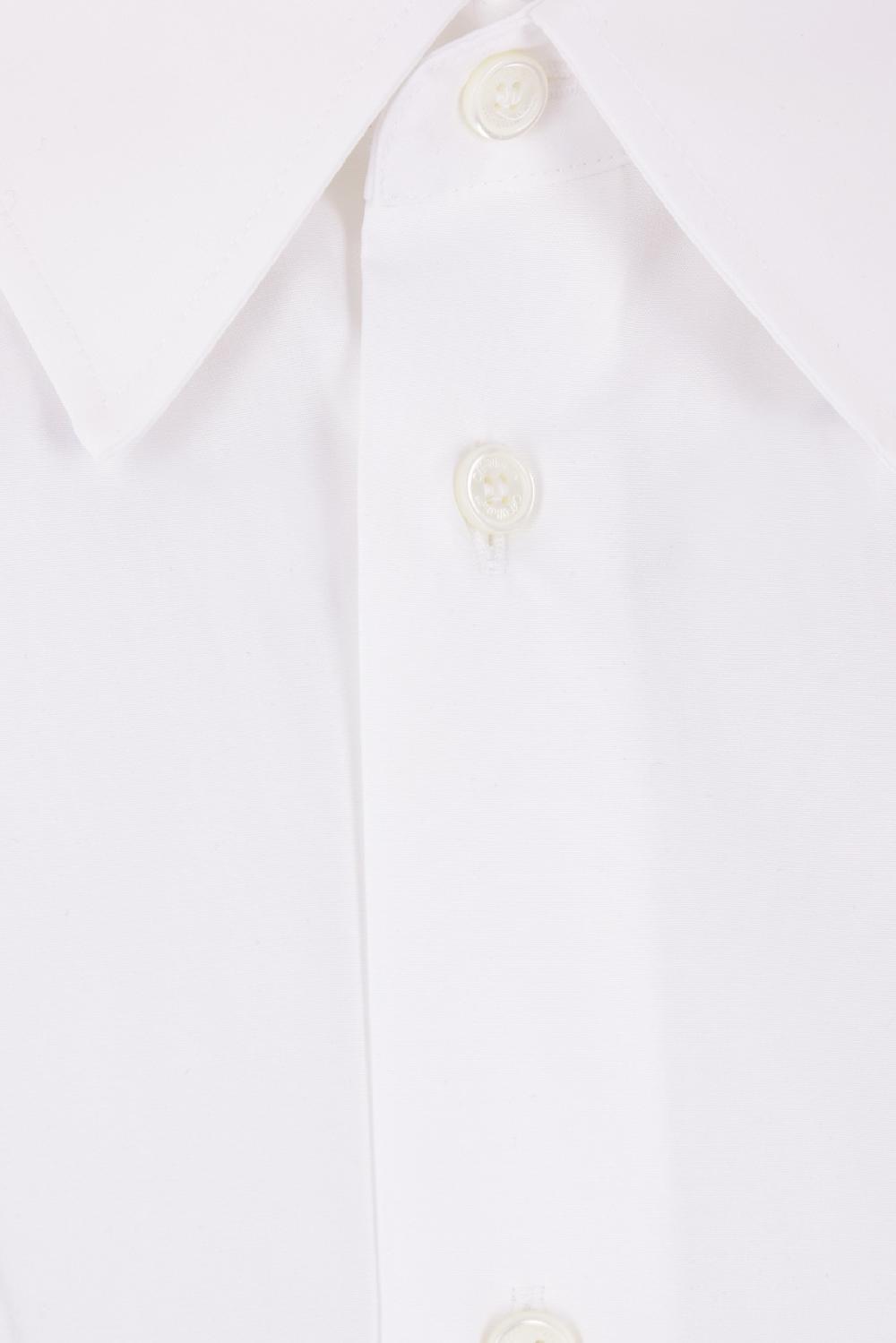 OFF WHITE camicia oversize in popeline ricamo logo 23 Comprare a buon mercato