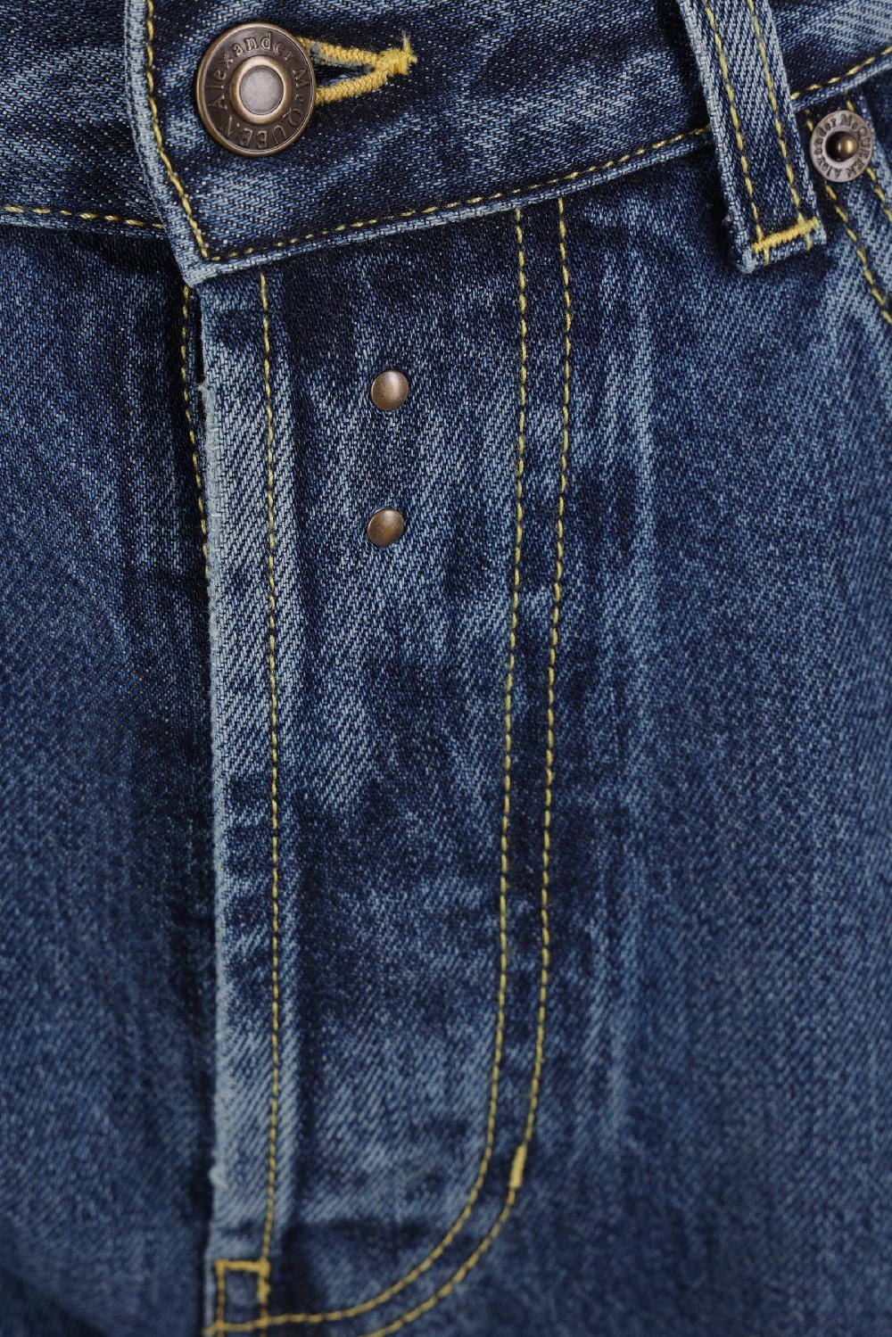 ALEXANDER McQUEEN jeans loose-fit in denim Fornitura limitata