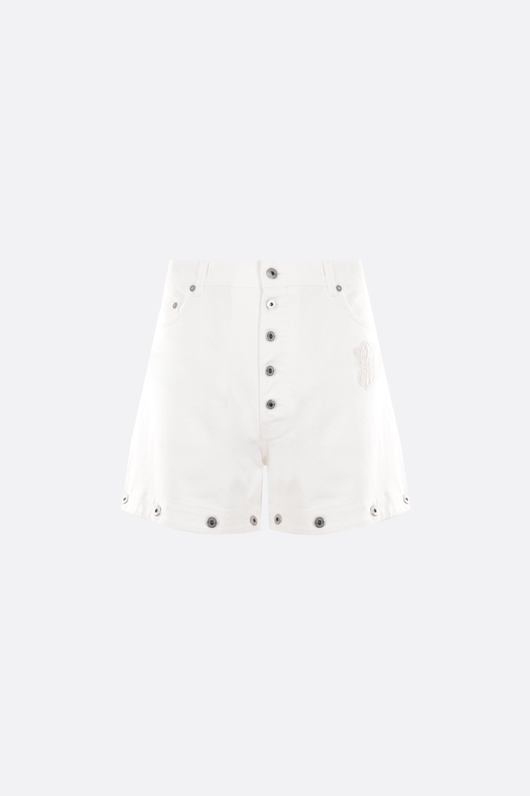 OFF WHITE jeans baggy-fit in denim ricamo logo Shopping online