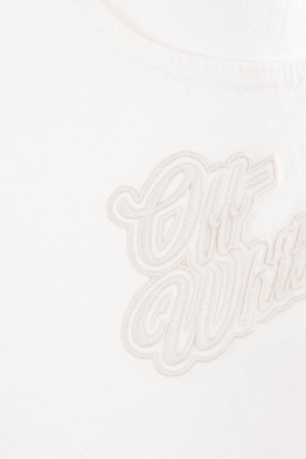 OFF WHITE jeans baggy-fit in denim ricamo logo Shopping online