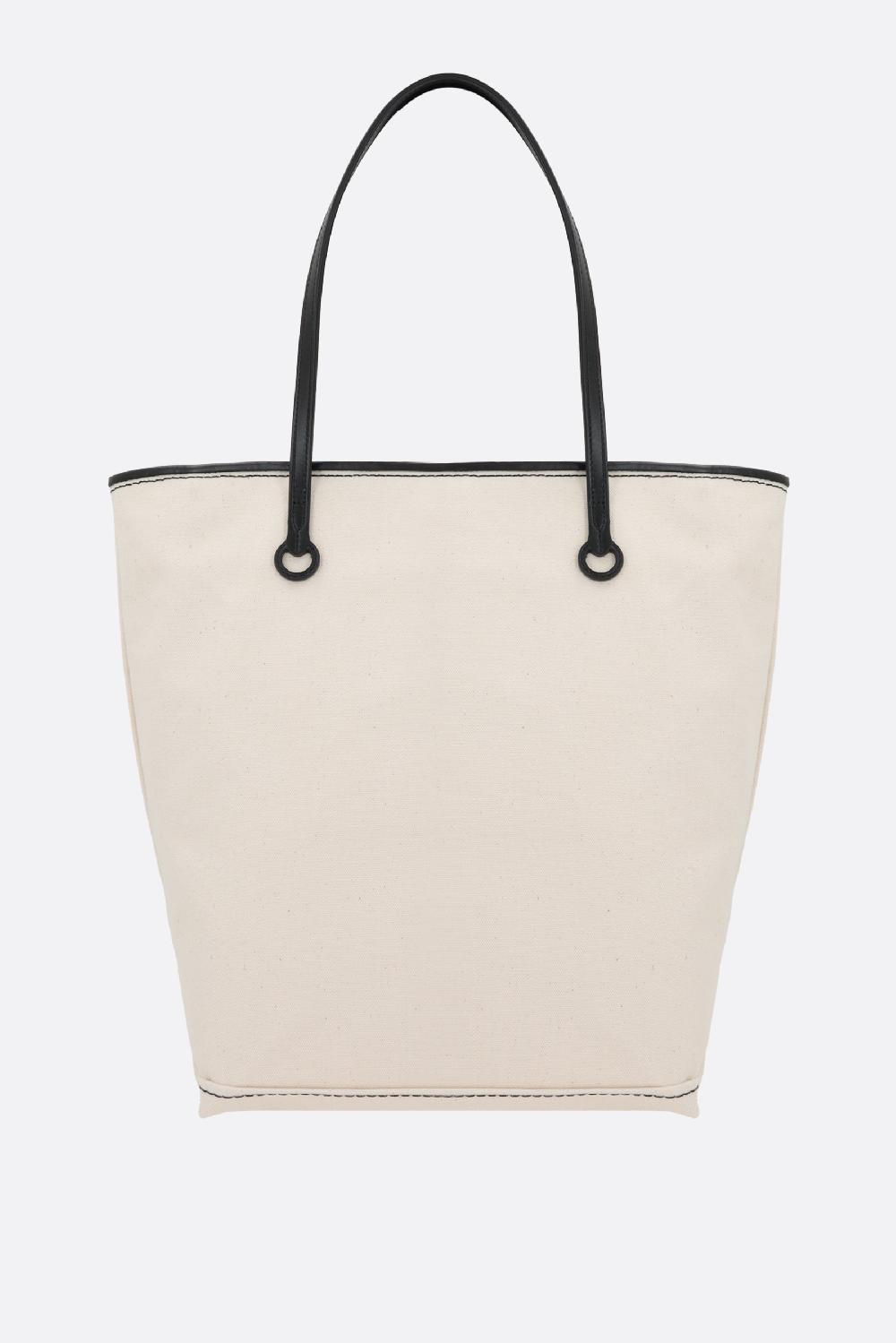 JW ANDERSON borsa tote Tall Anchor in canvas Offerta Giorno del Papà
