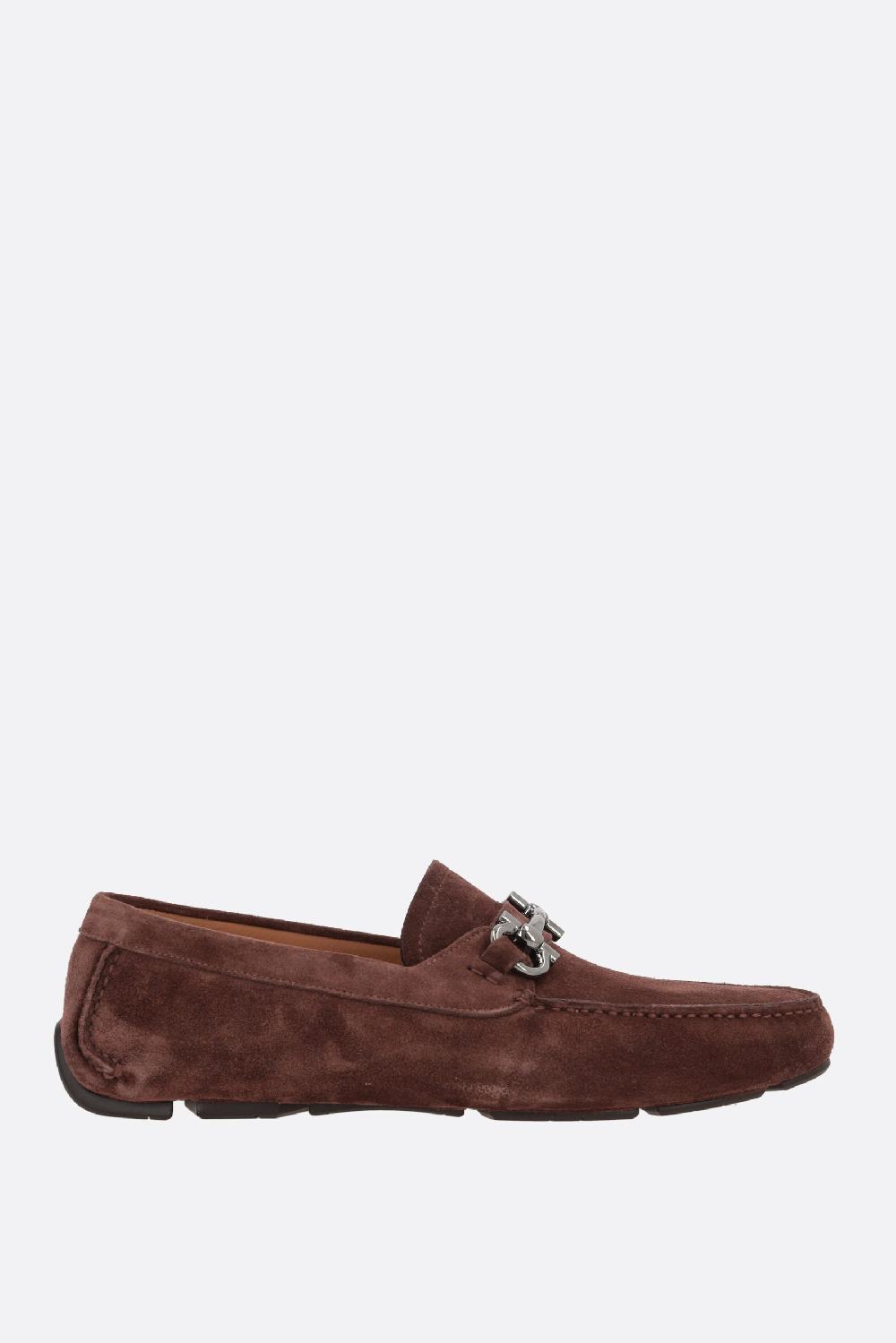 FERRAGAMO mocassino Parigi in suede