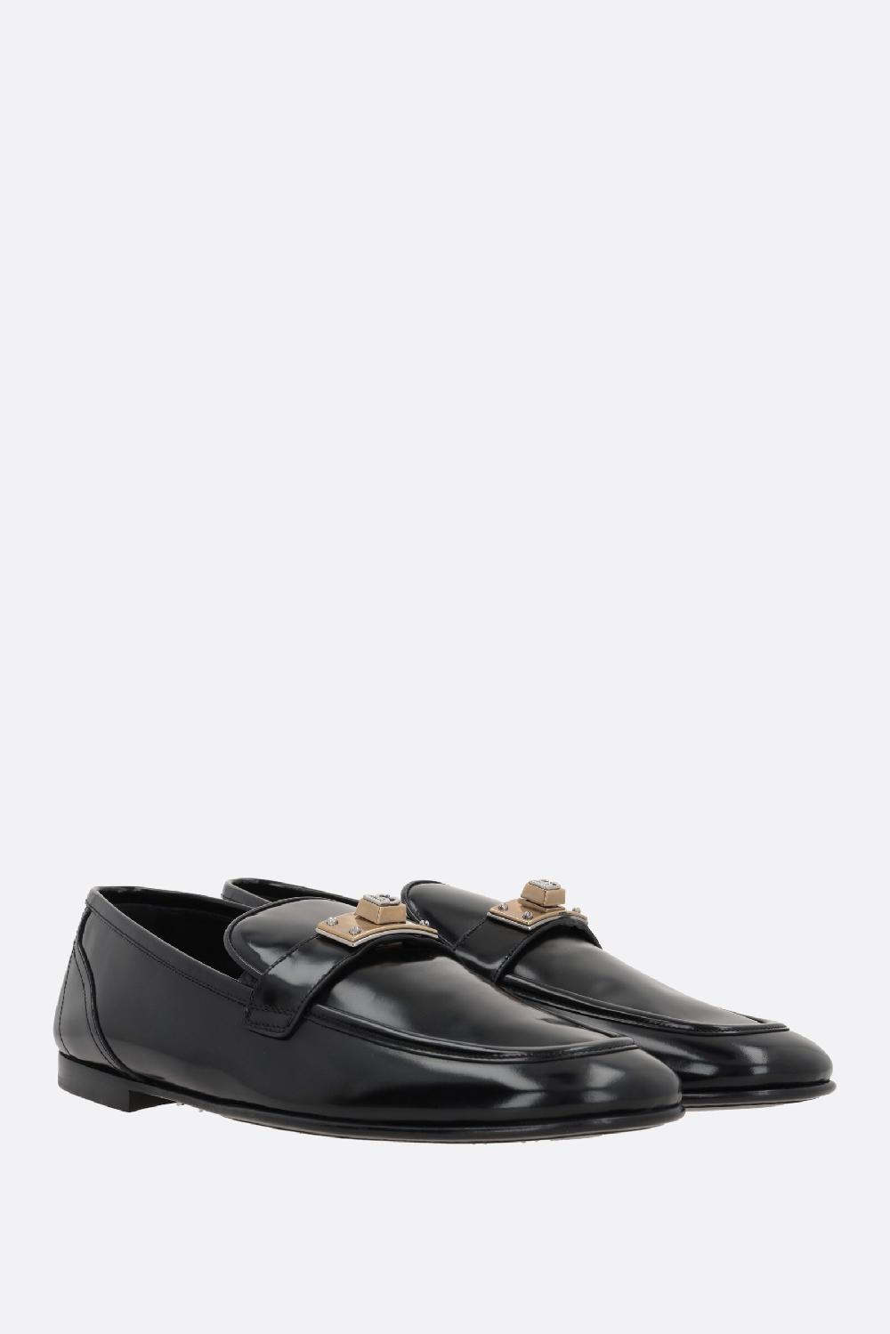 DOLCE & GABBANA mocassino Ariosto in pelle spazzolata Offerta Anniversario