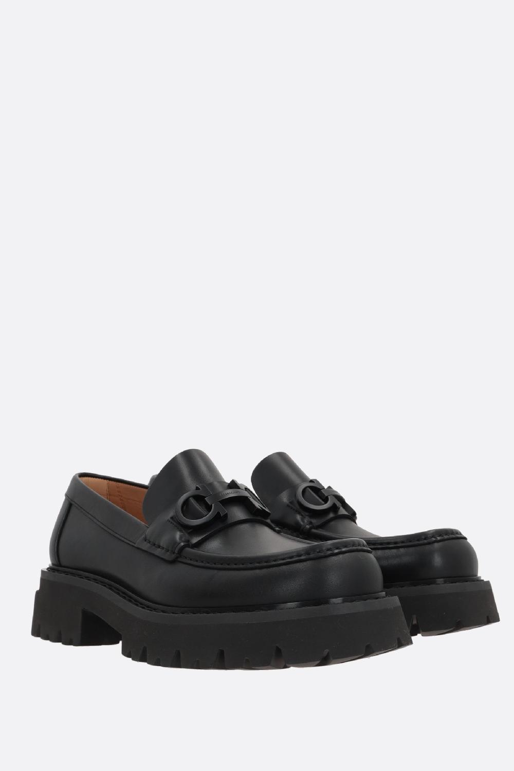 FERRAGAMO mocassino Florian in pelle liscia Offerta migliore