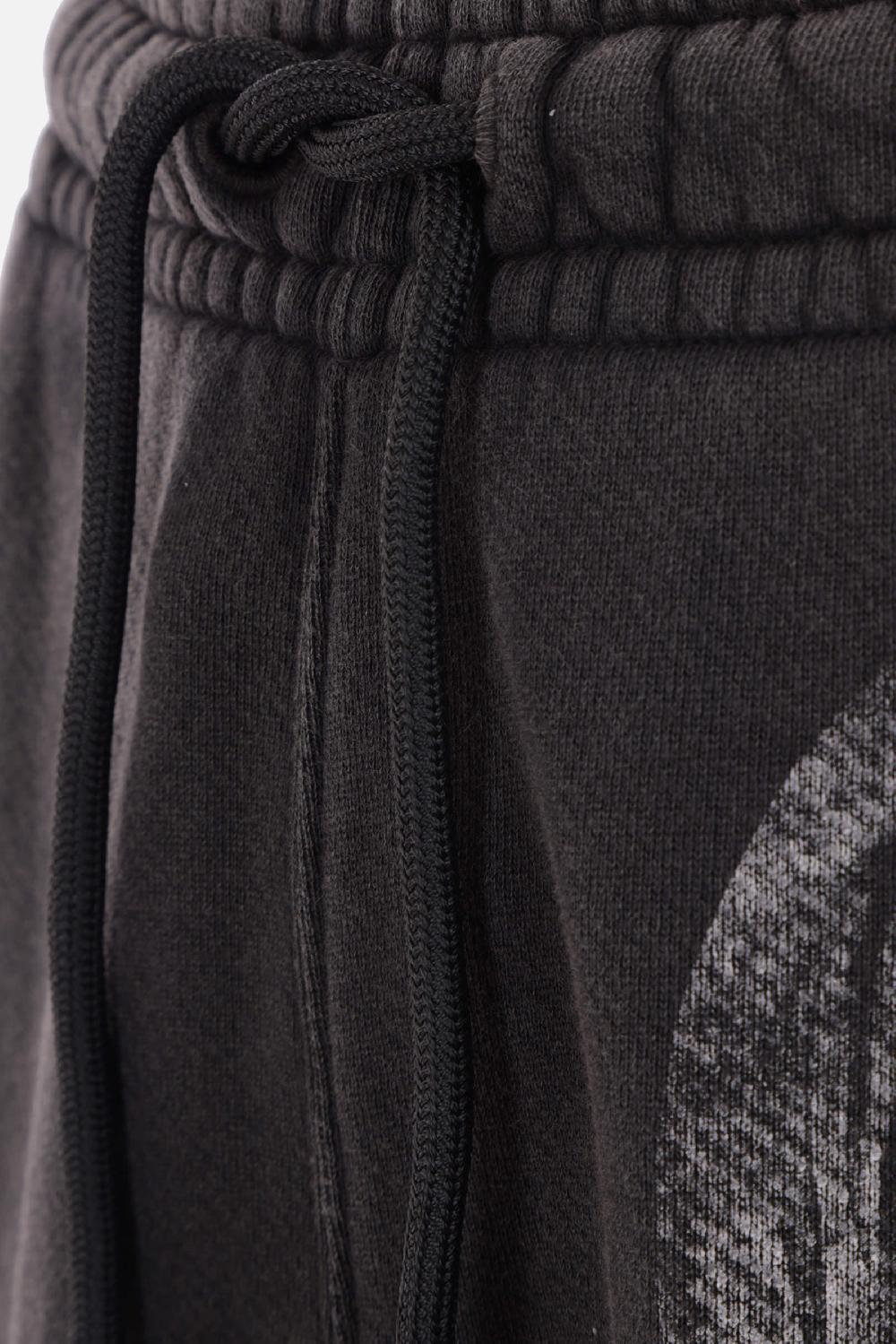 OFF WHITE pantalone jogging in jersey stampa S. Matthew Offerta temporanea